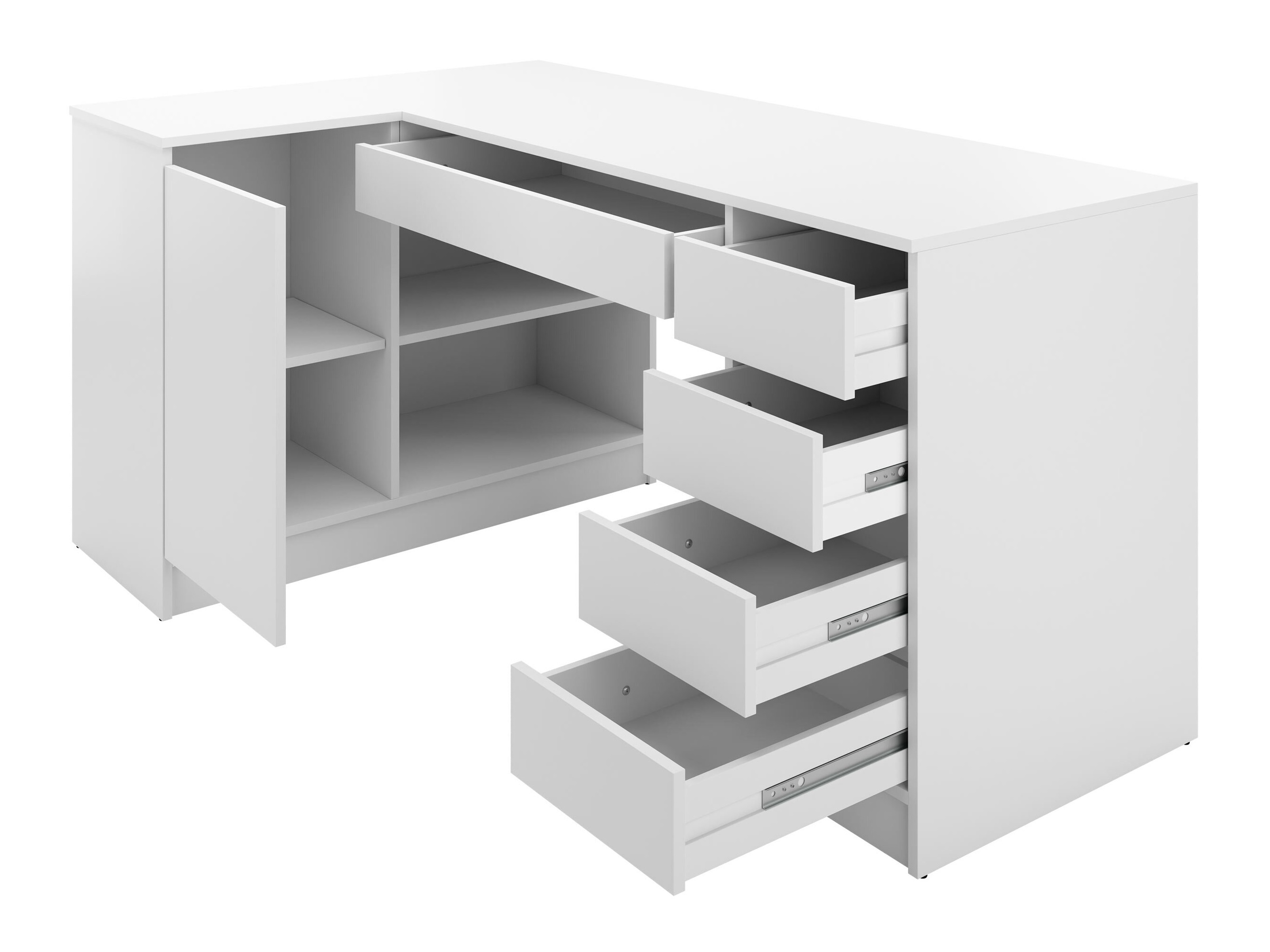 Hoekbureau Comfivo Terros III (Beige)