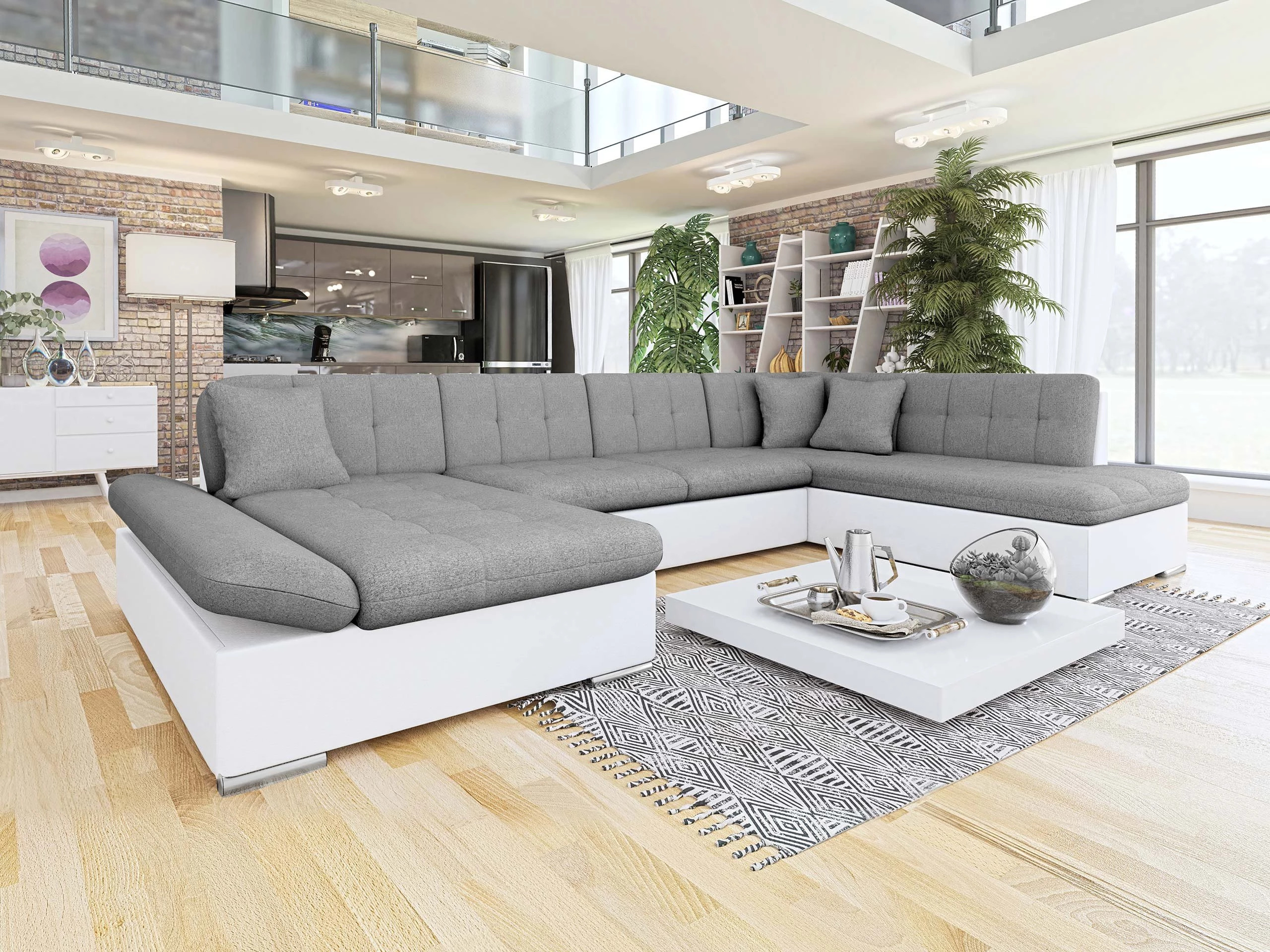 Hoekbank Comfivo Tilia I (Soft 017 + Soul 17)