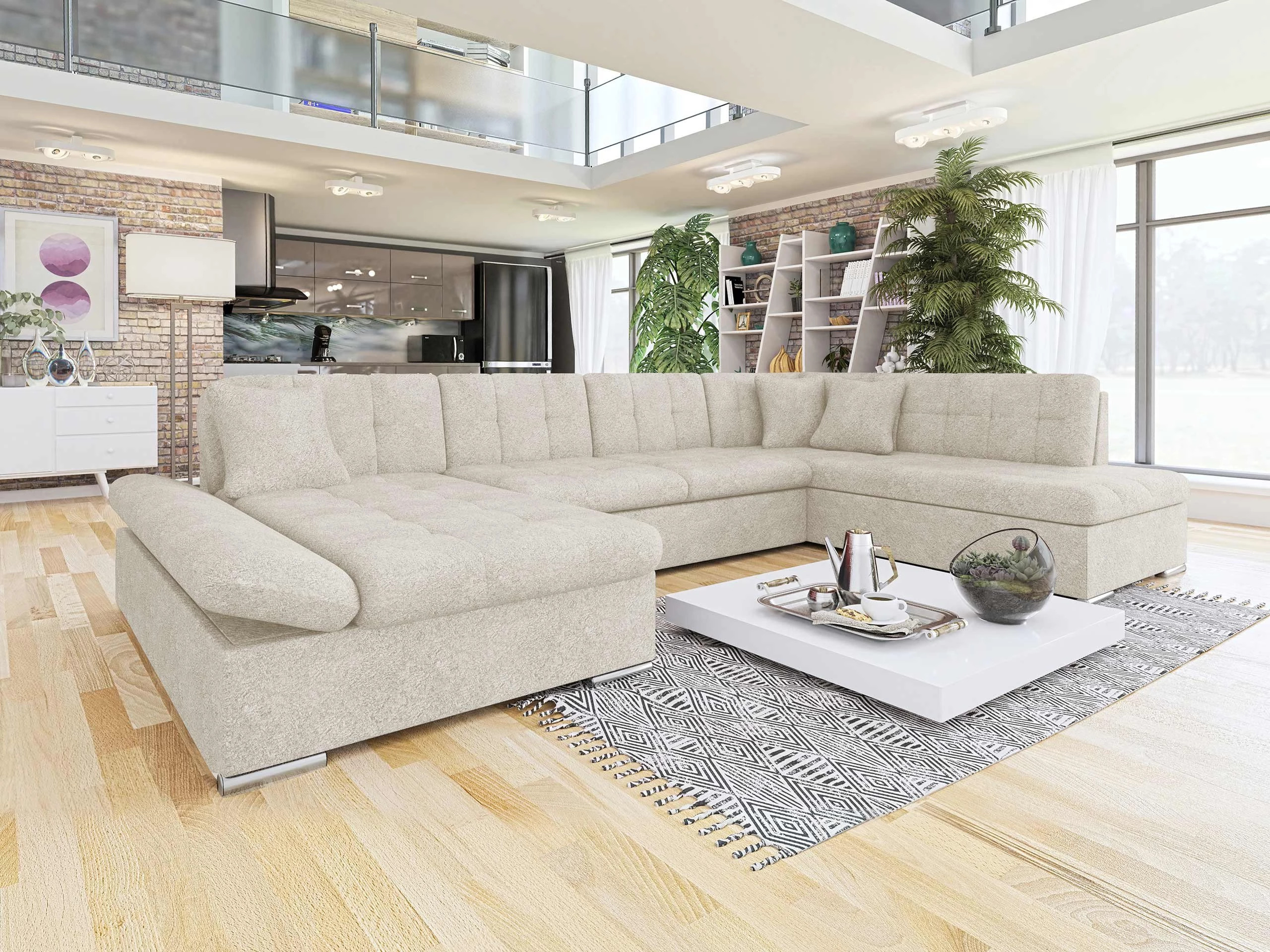 Hoekbank Comfivo Tilia I (Coral 65)