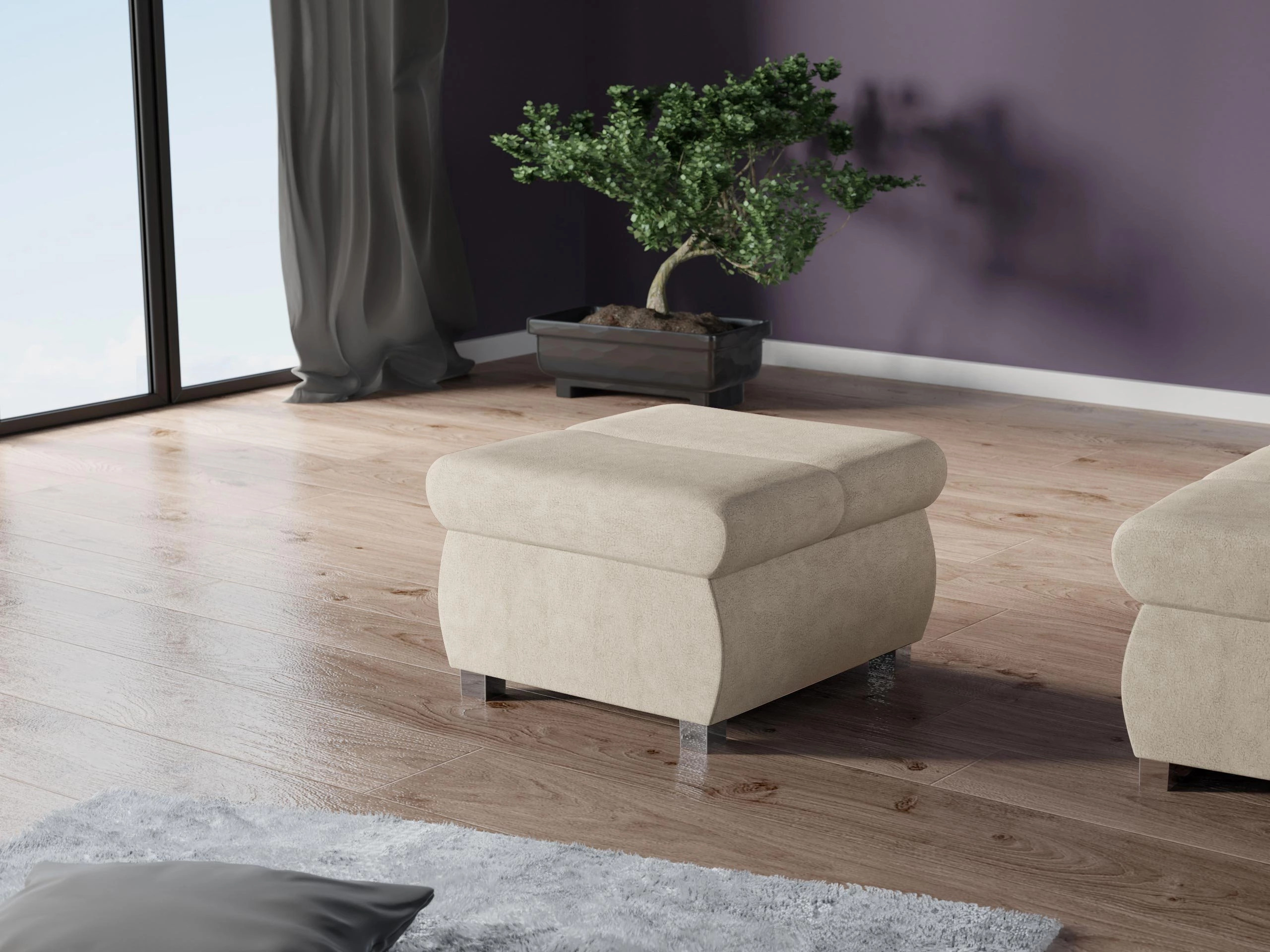 Poef Comfivo Olivetum (Uttario Velvet 2979)