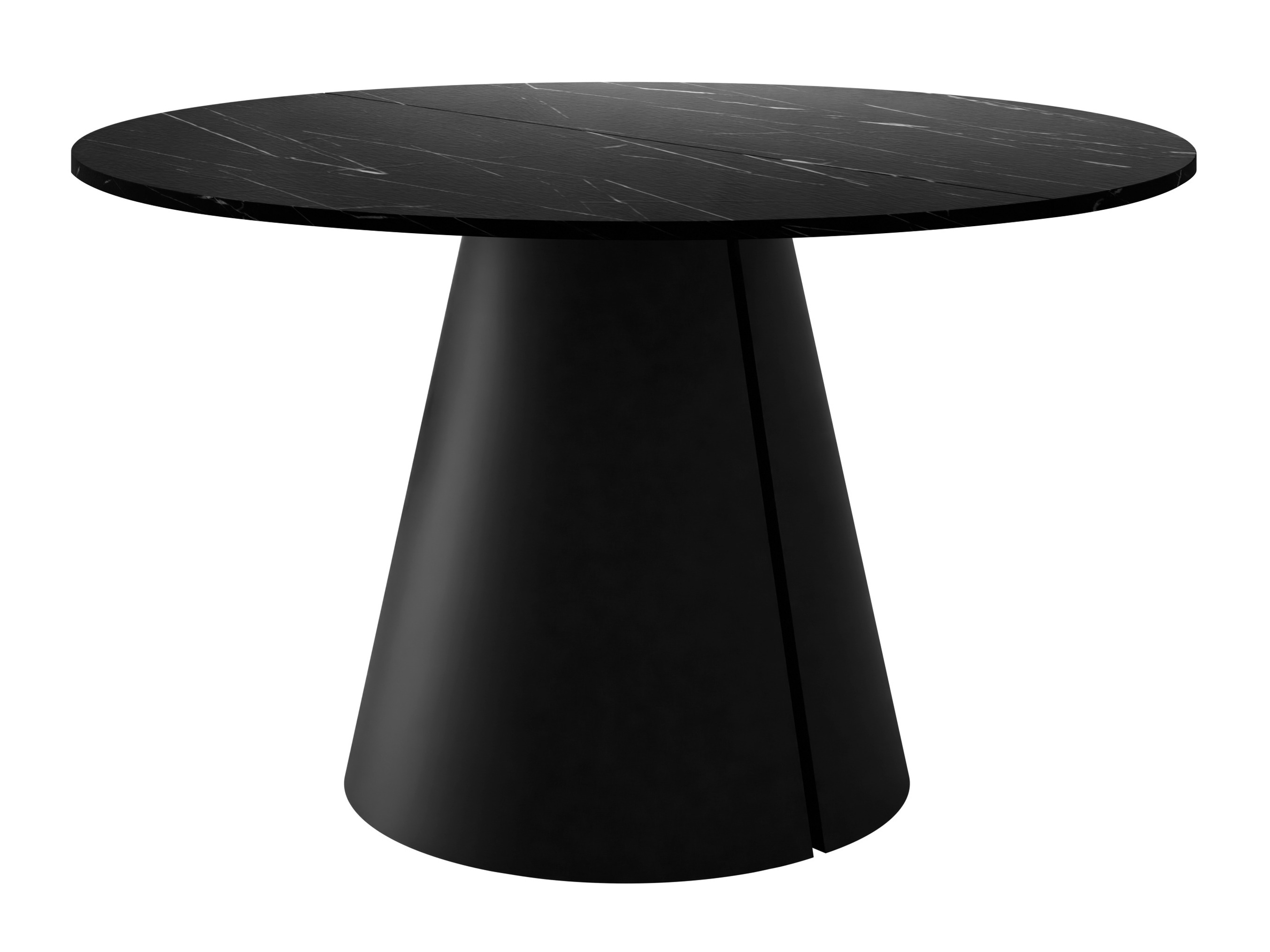 Tafel Oswego 167 (Zwart marmer)