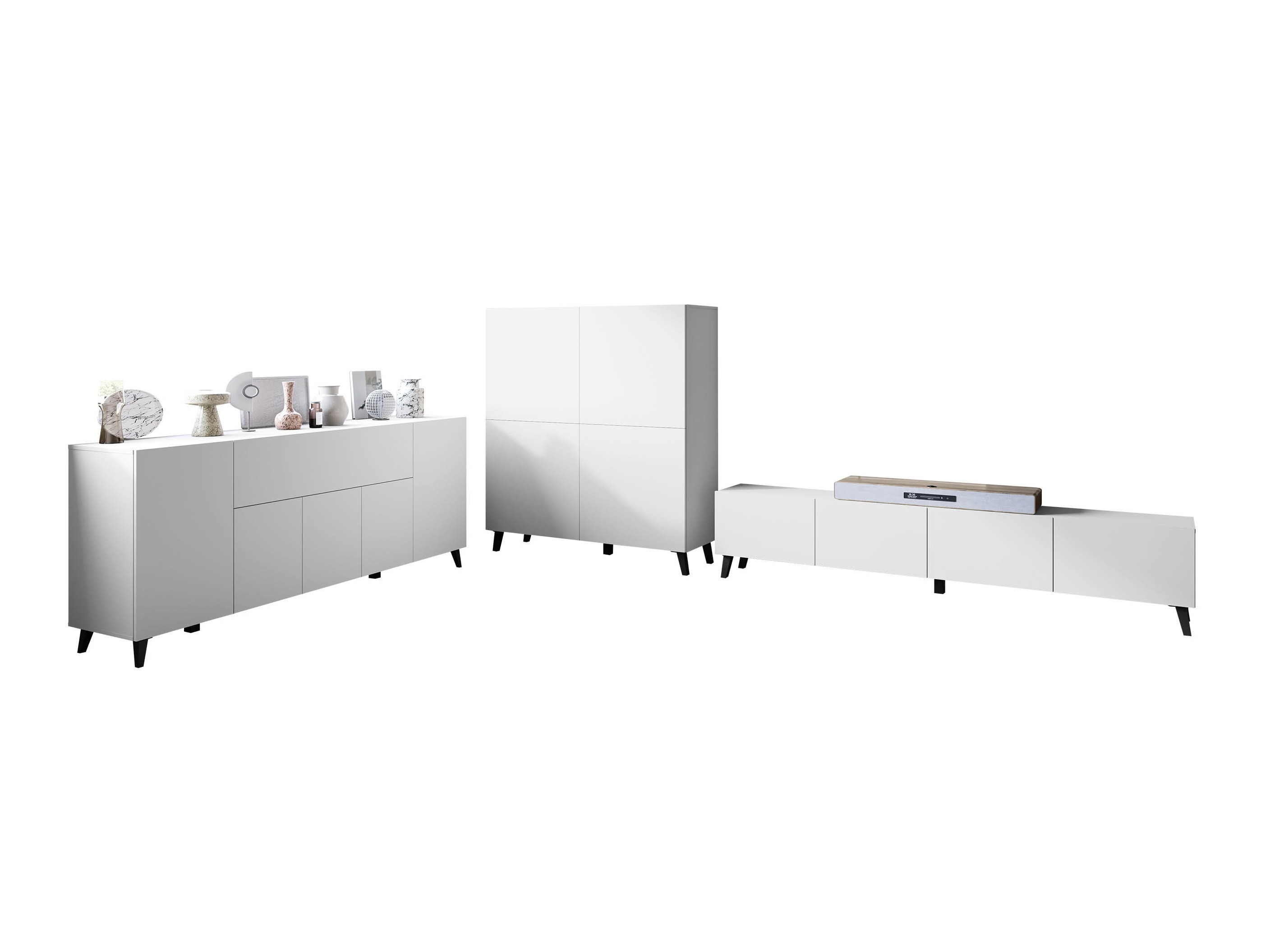 Woonkamerset Levtive 104 (Wit)