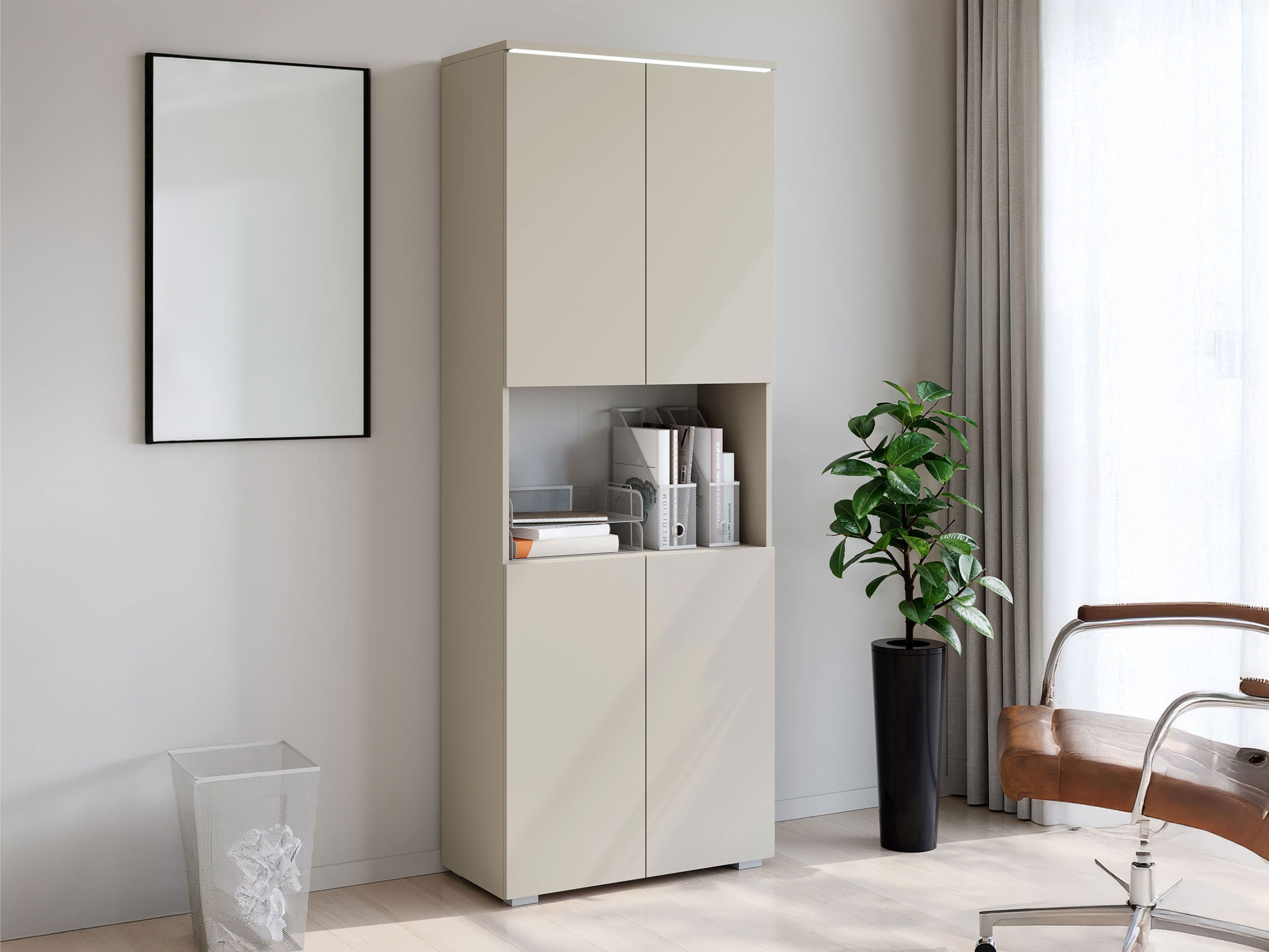 Boekenkast Mirfivo 106 (Kasjmier)