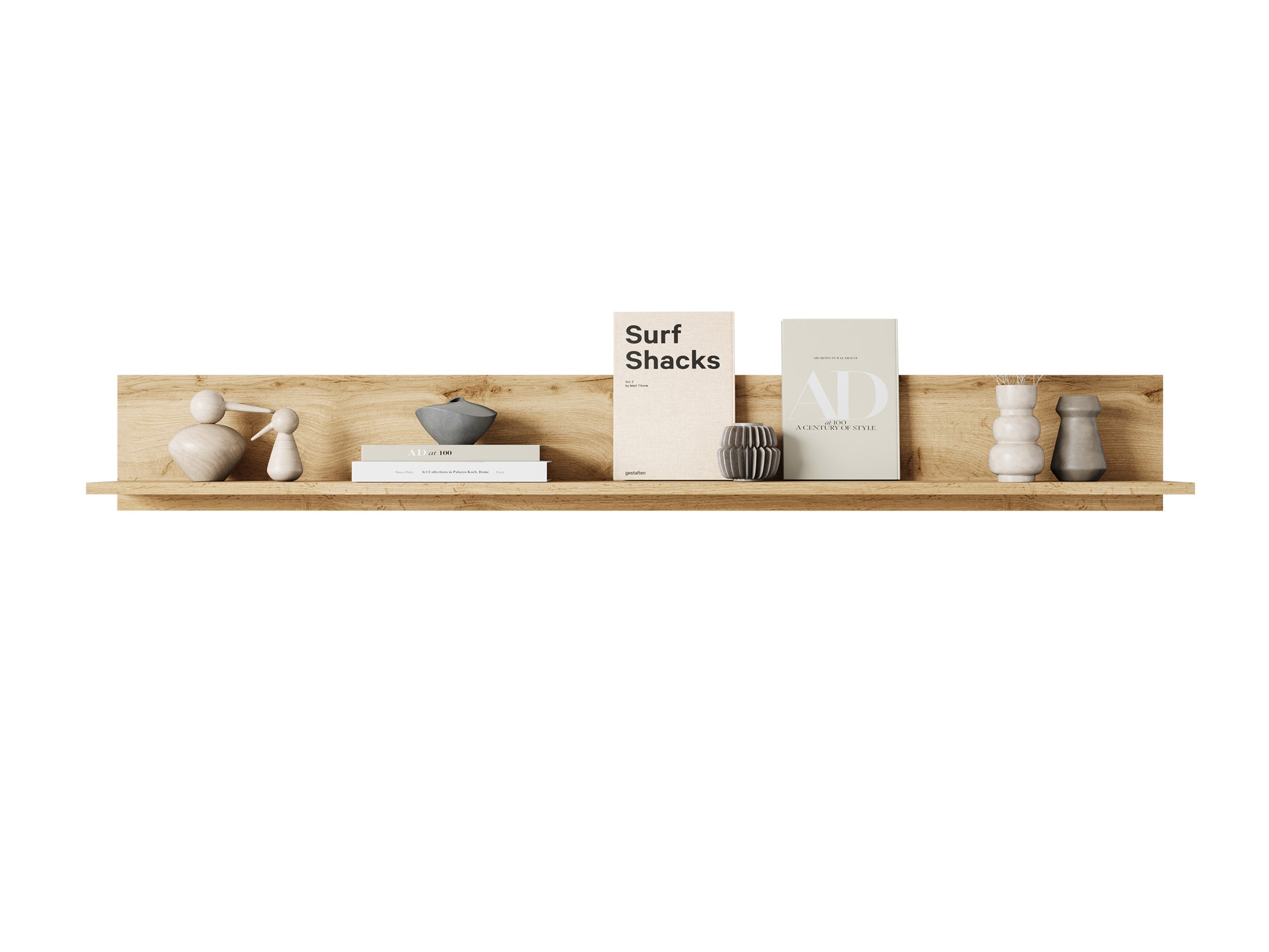 Wandplank Mirfivo 105 (Wotan eik)
