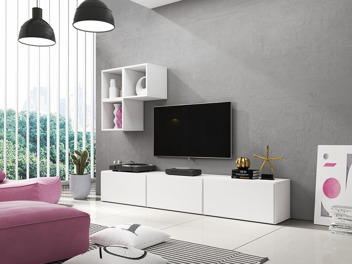 TV-meubel Corbele 102 (Wit)