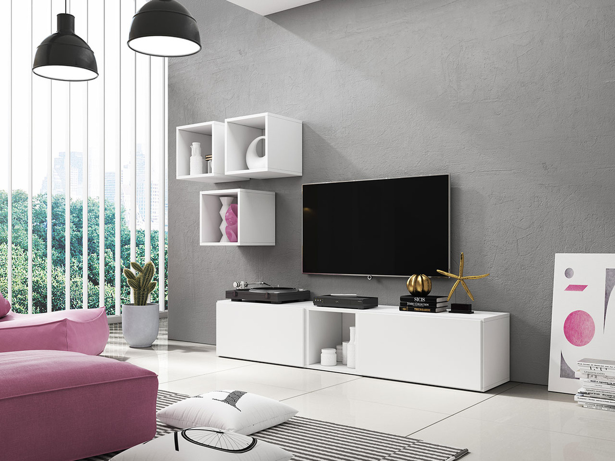 TV-meubel Corbele 102 (Wit)