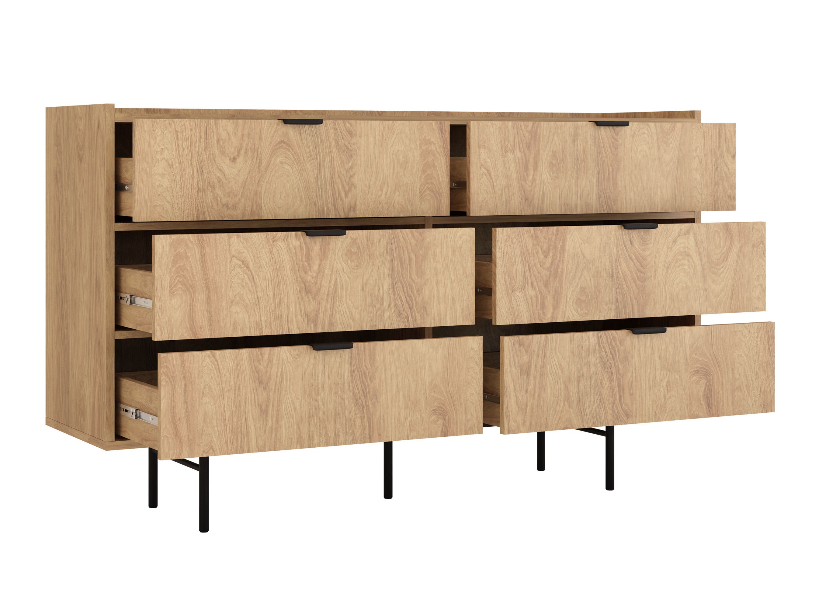 Ladekast Studos II (Eiken)