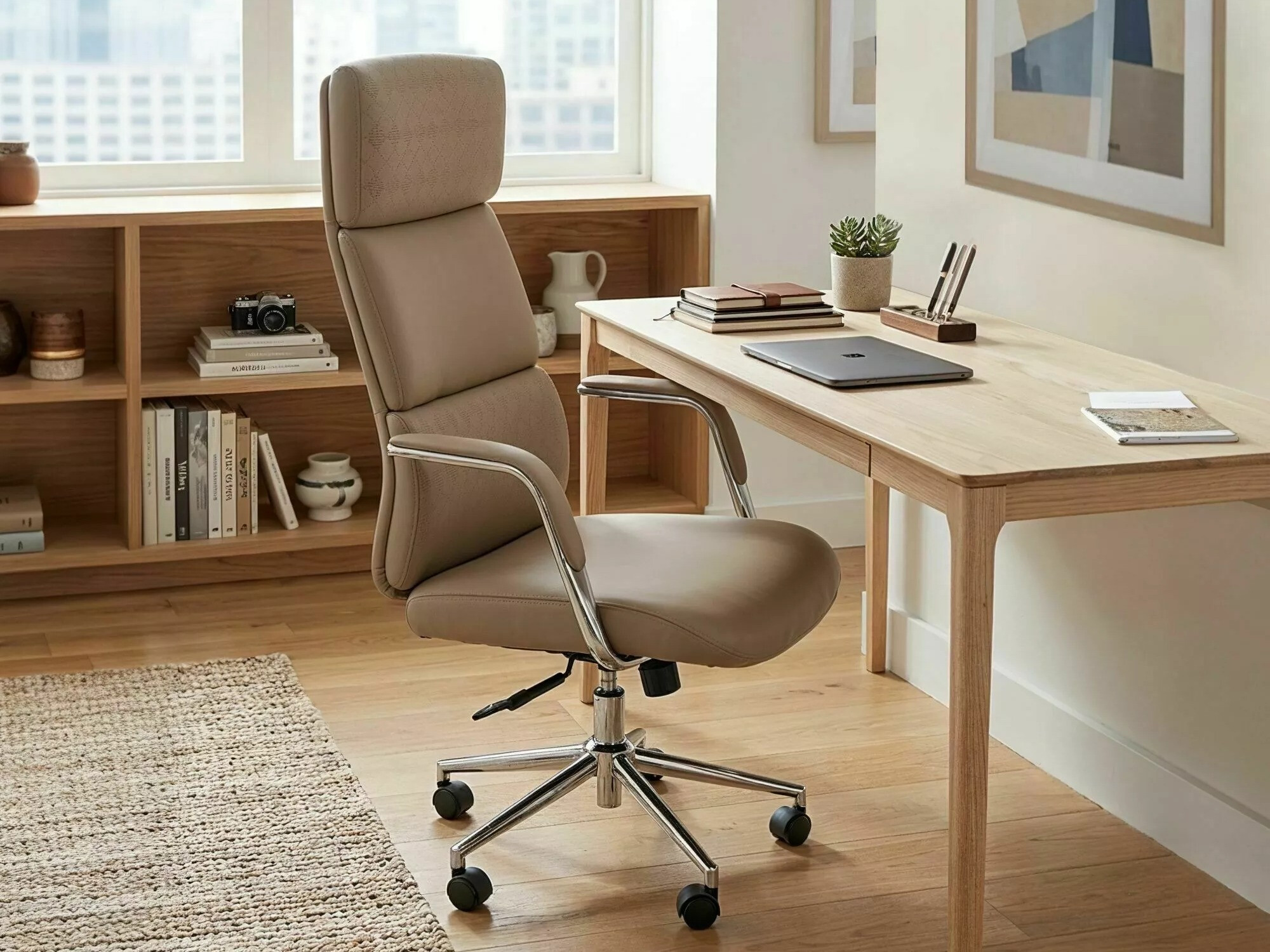 Bureaustoel Detroit 950 (Crème)