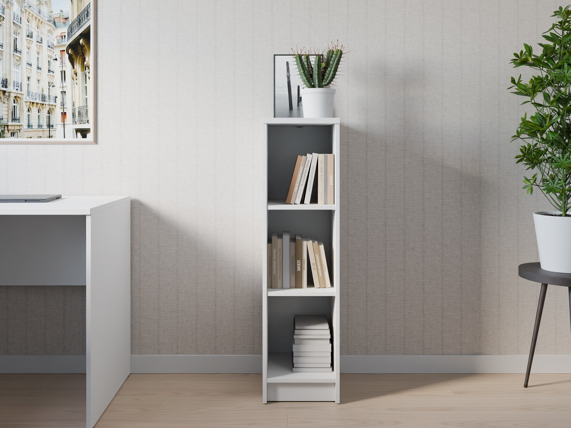 Boekenkast Fiofive 104 (Wit)