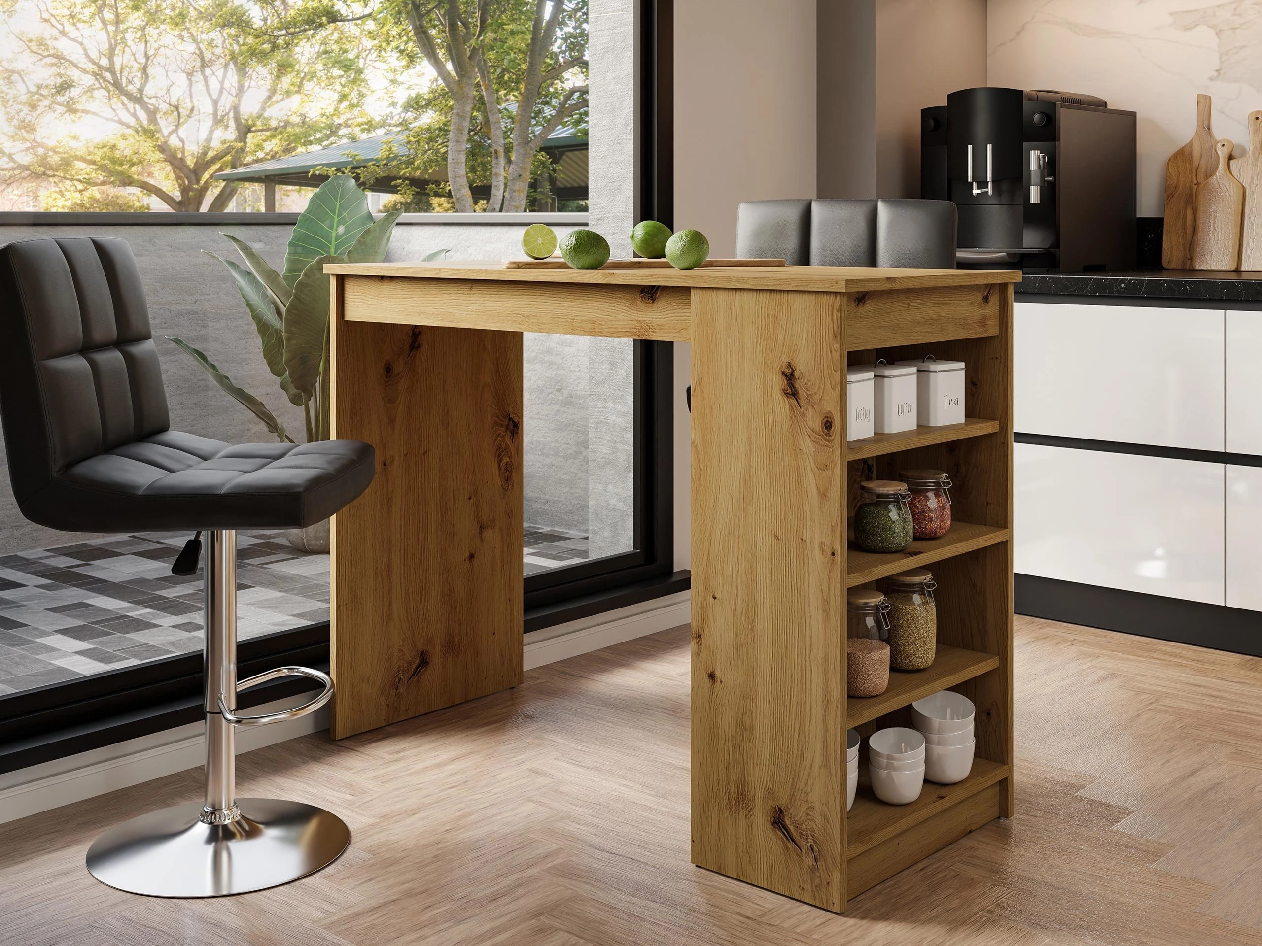 Bartafel Comfivo Cedrus (Artisan eiken)
