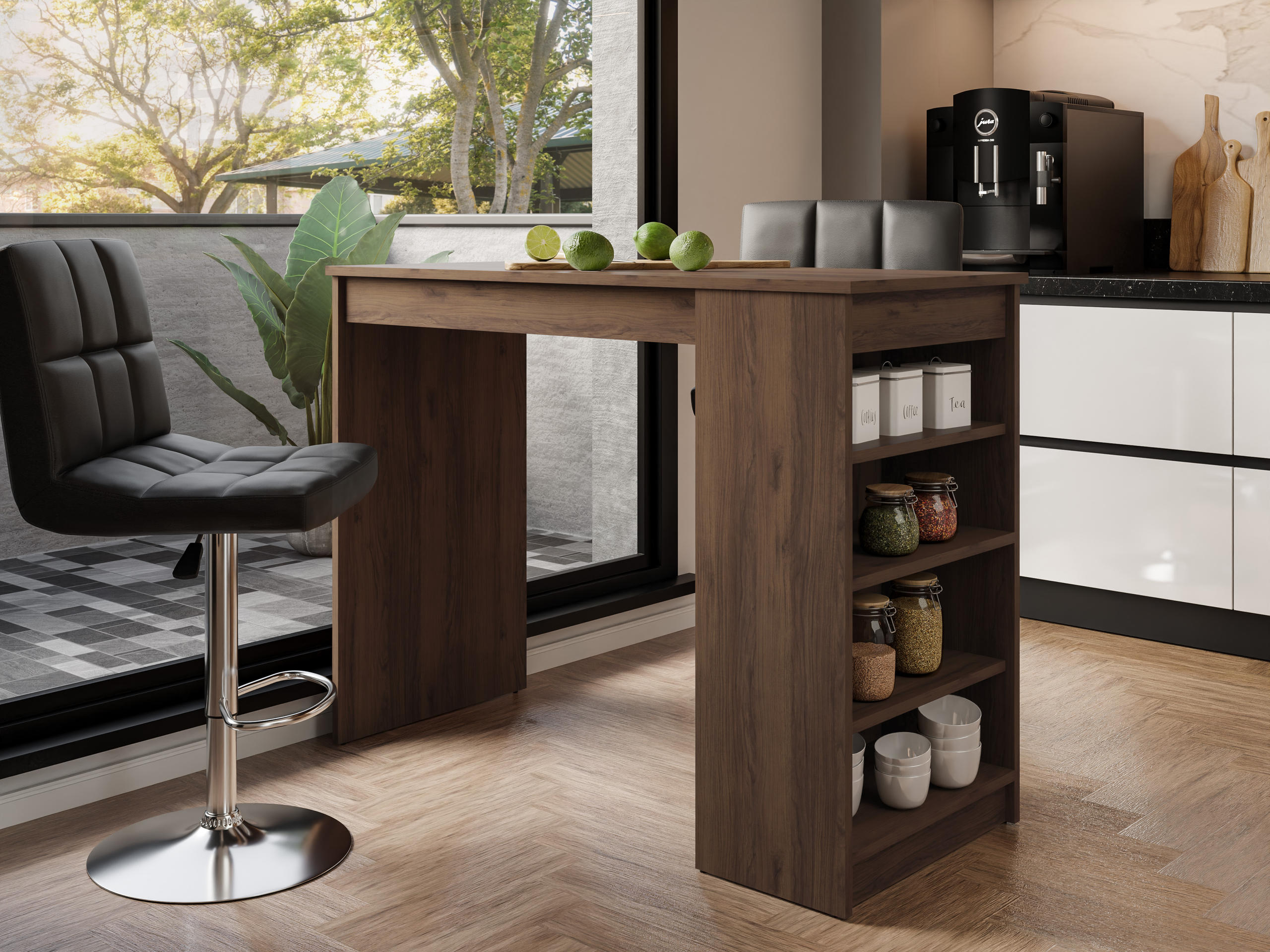 Bartafel Comfivo Cedrus (Notenhout)