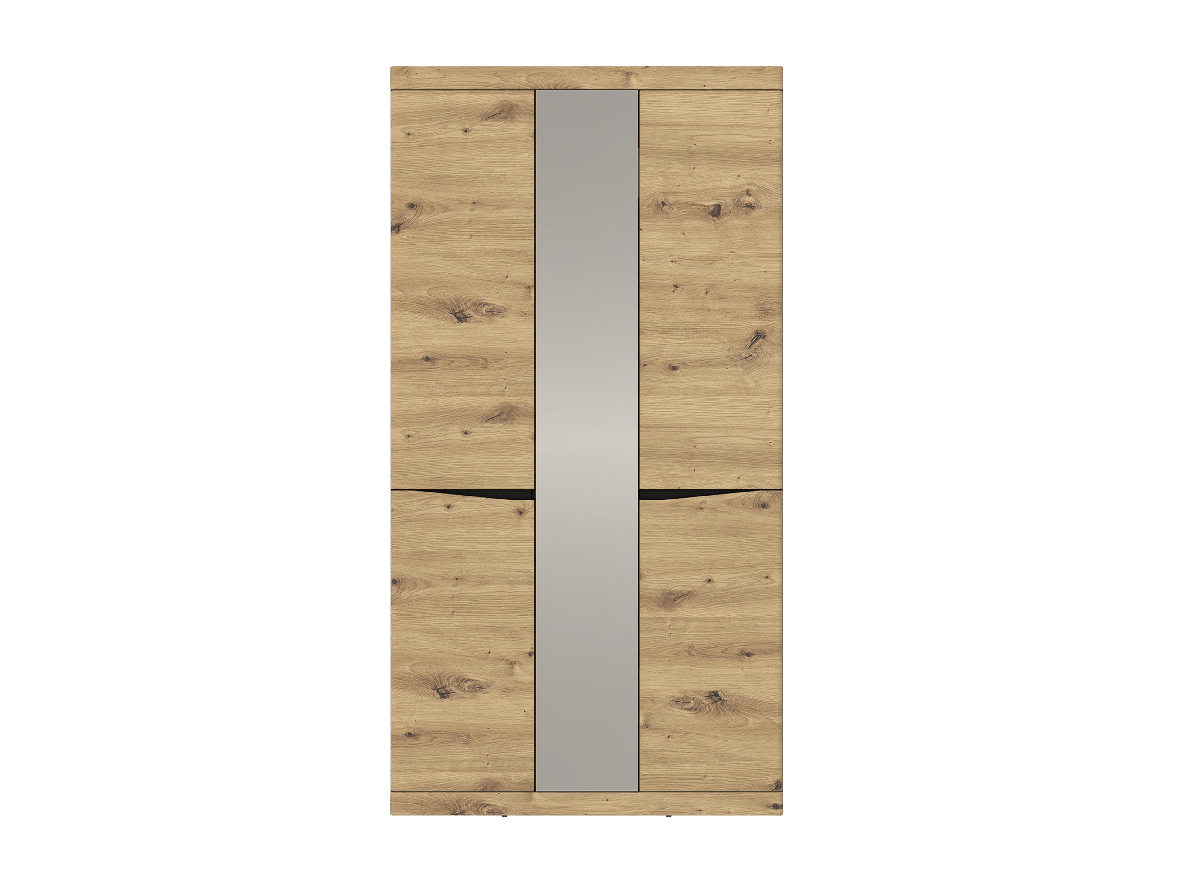 Kledingkast Venlori 139 (Antraciet + Artisan eiken)