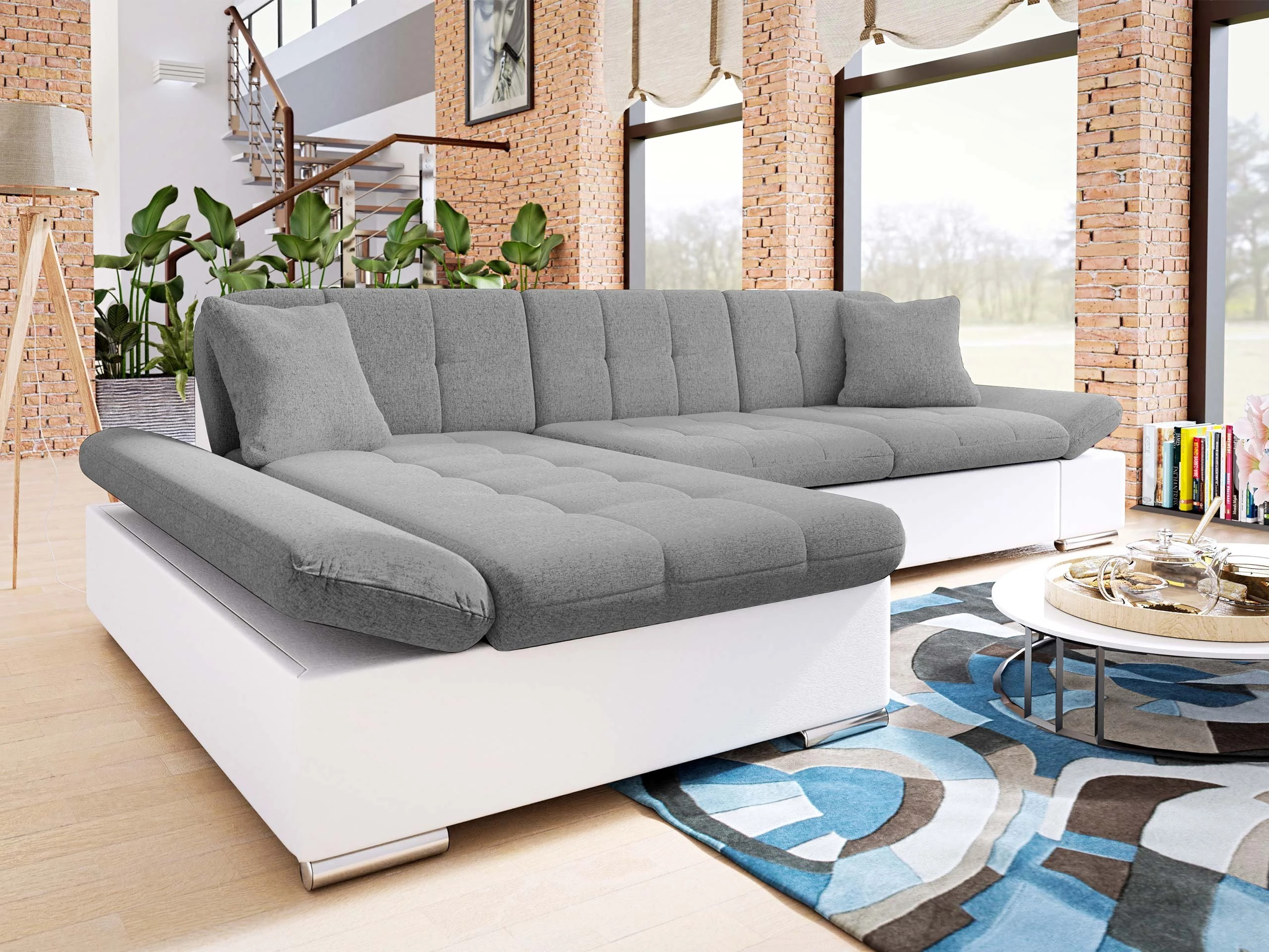 Hoekbank Comfivo Sanitas I (Soft 017 + Soul 17)