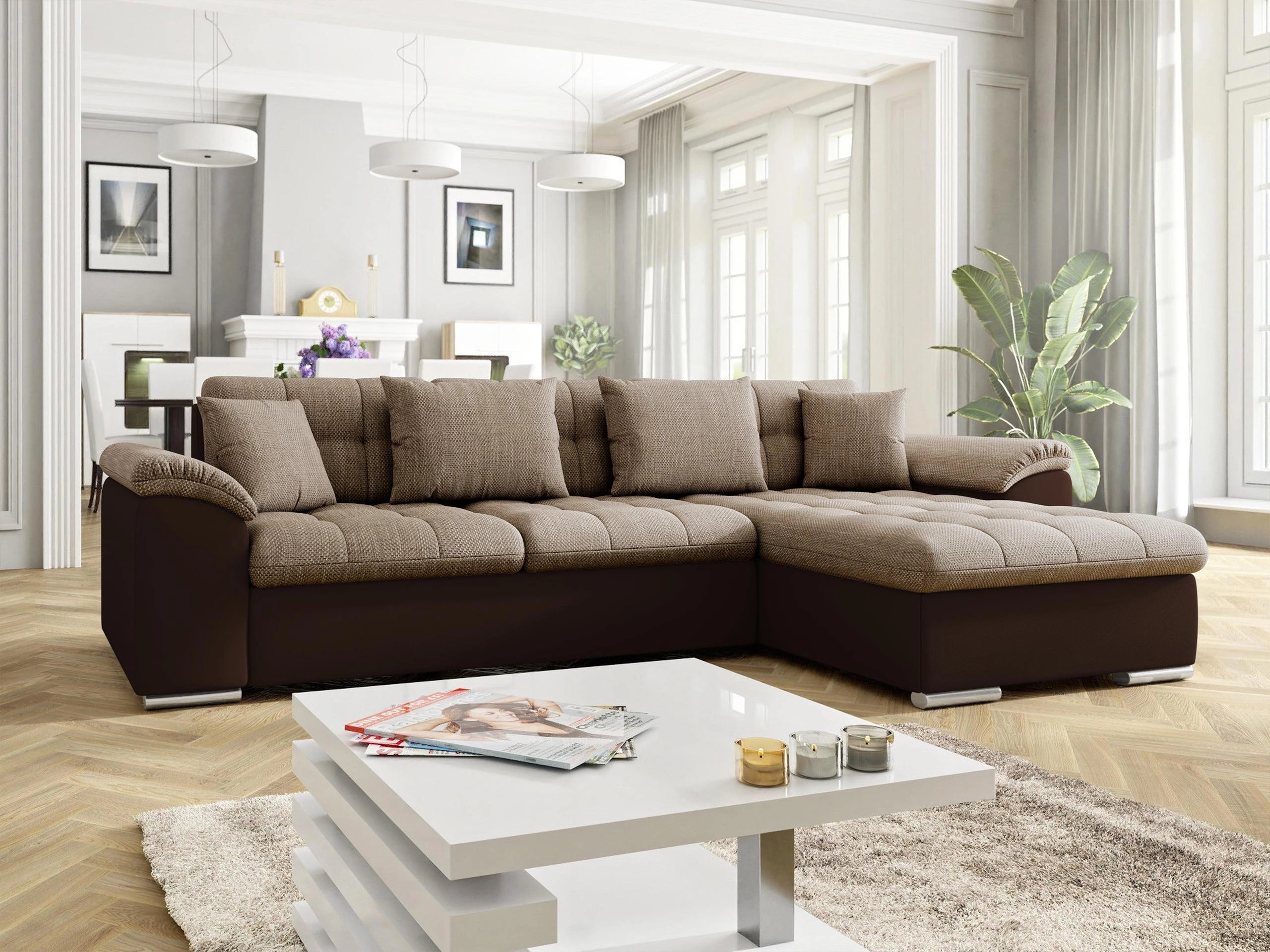 Hoekbank Comfivo Mica (Soft 066 + Lawa 02)