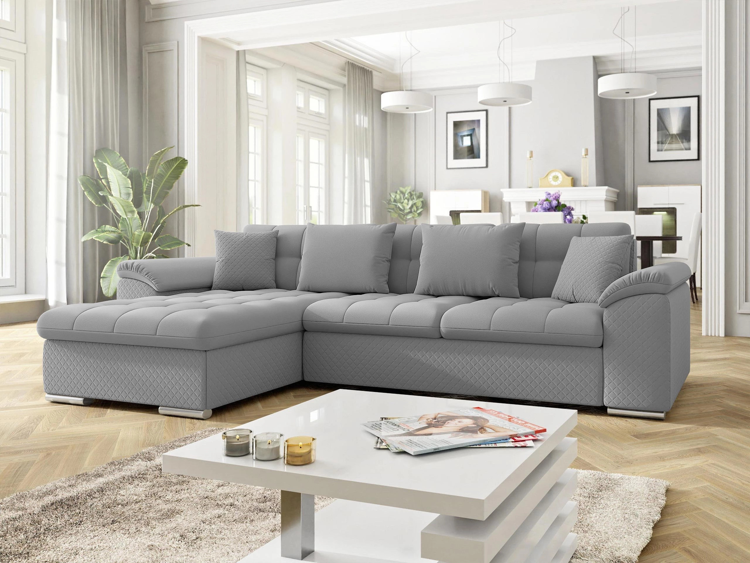 Hoekbank Comfivo Mica (Uttario Velvet 2972-U03 + Uttario Velvet 2972)