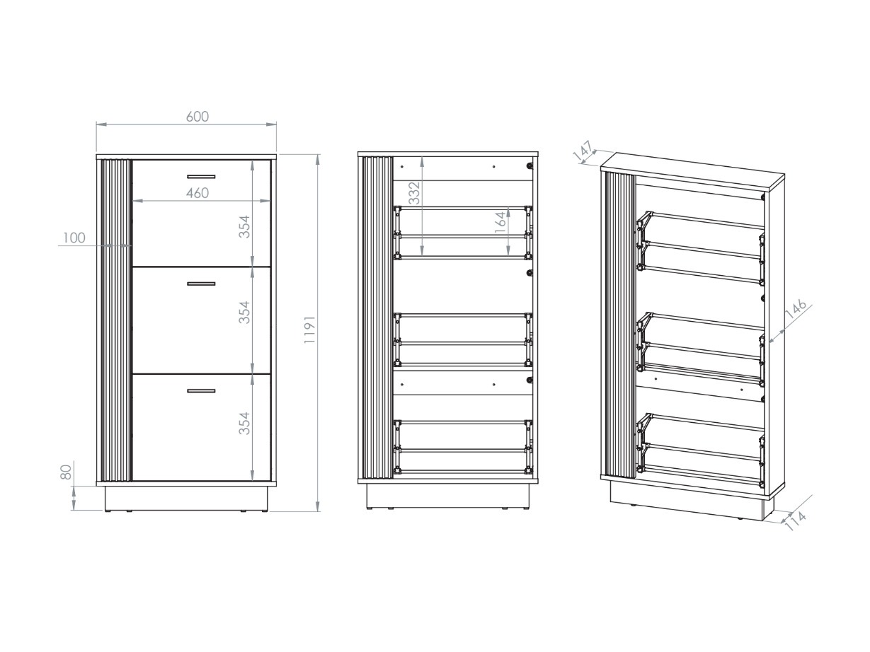 Schoenenkast Revcire 112