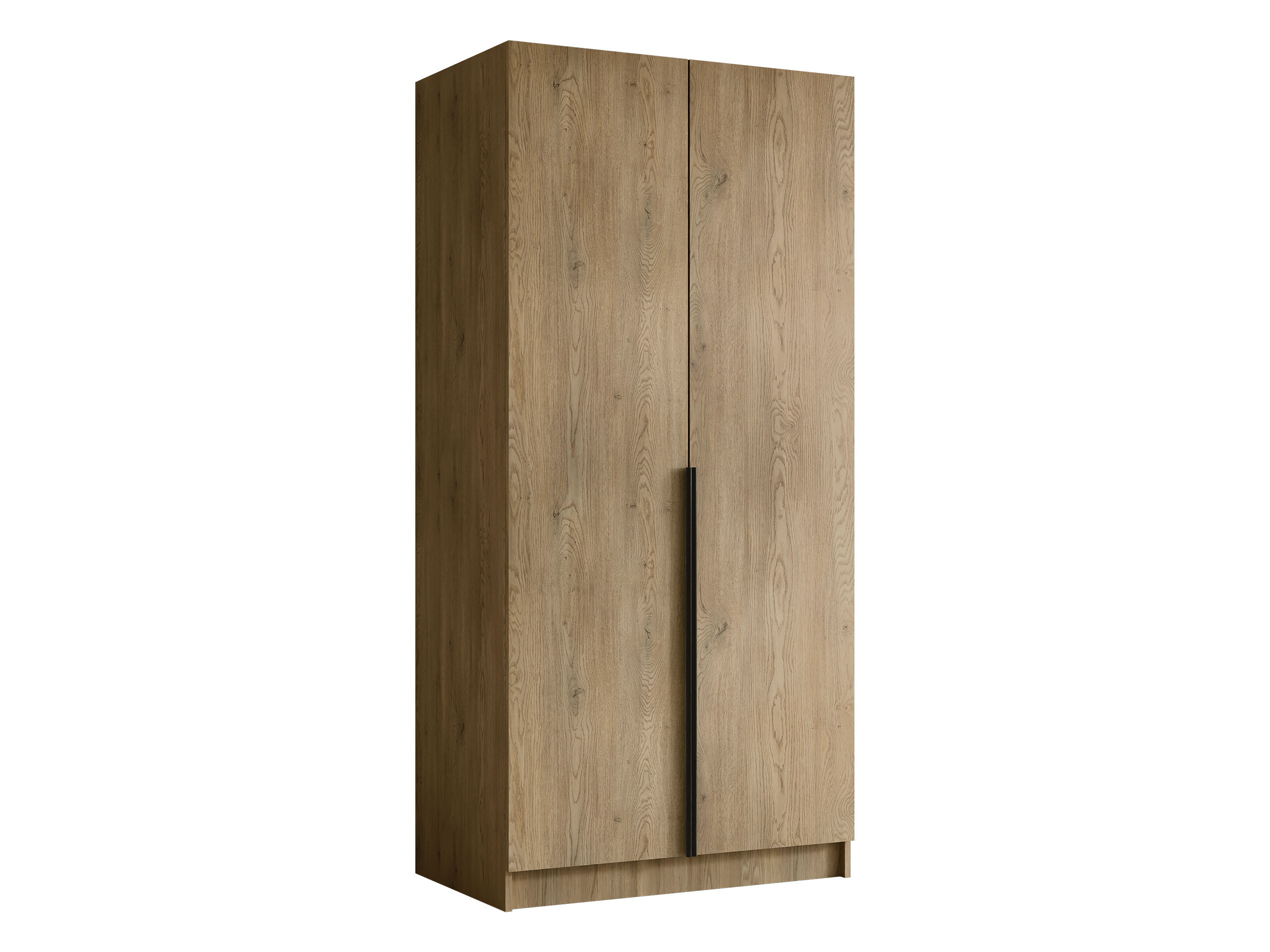 Kledingkast Closico Staton I (Lighhout + Zwart)