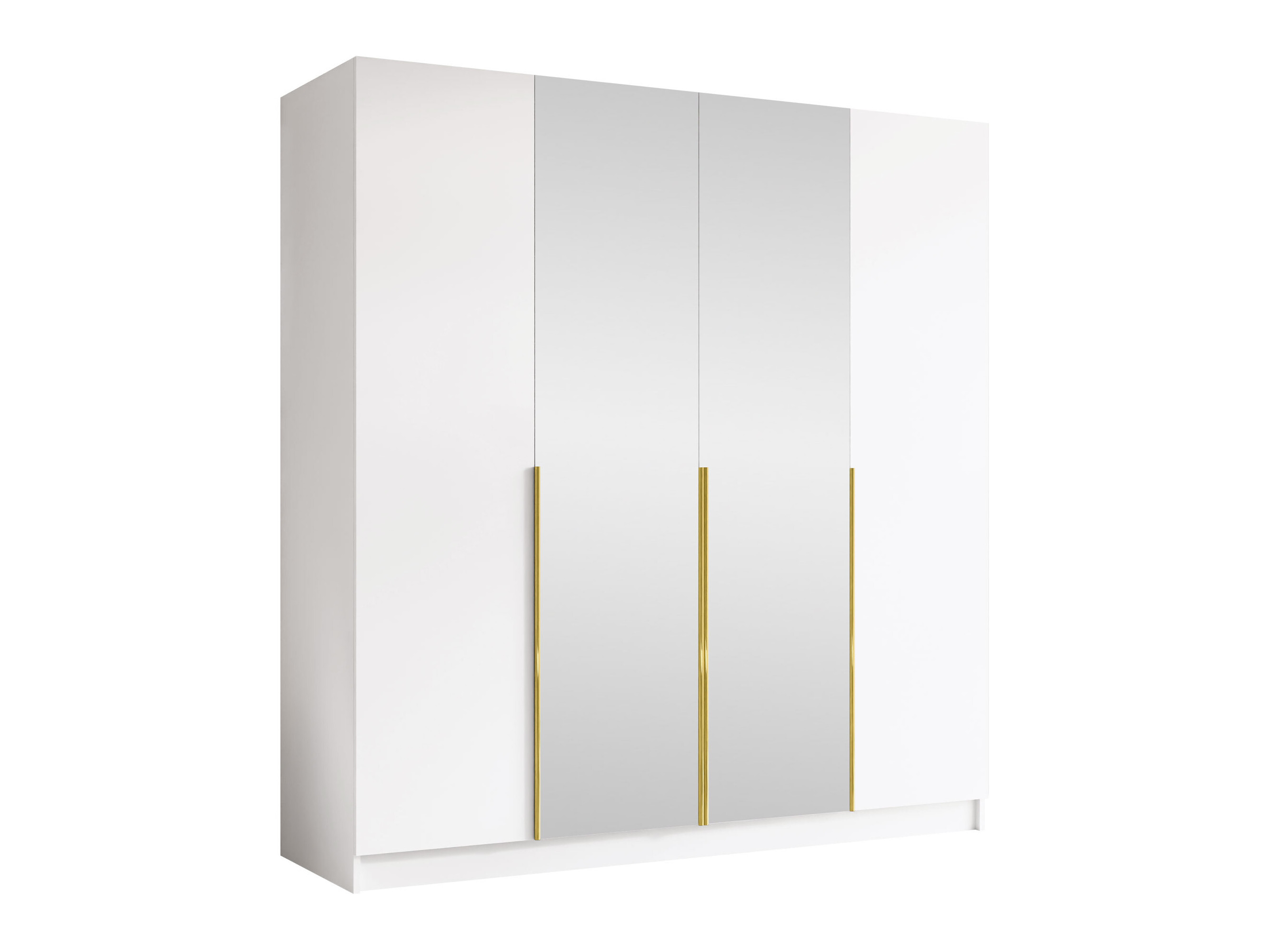 Kledingkast Closico Navor II (Wit)