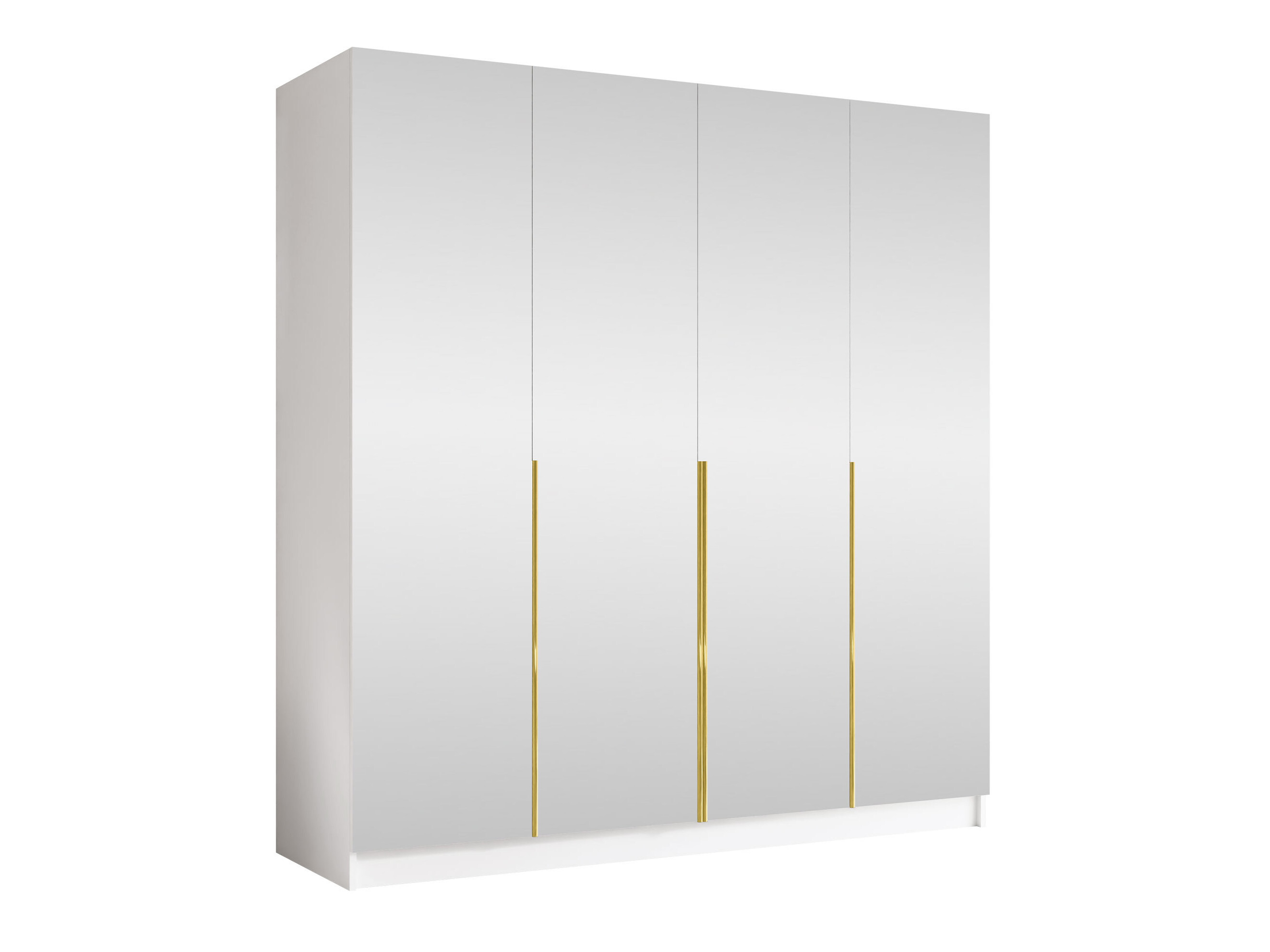 Kledingkast Closico Navor III (Wit)