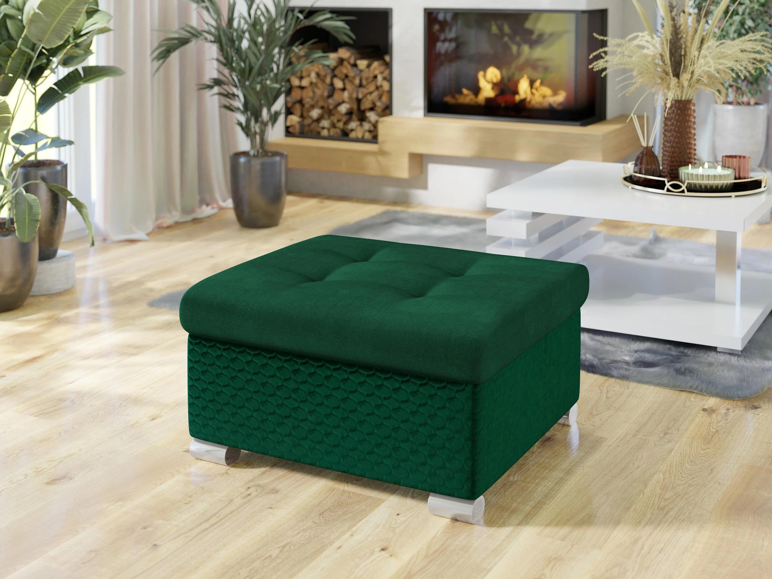 Poef Comfivo Gemma (Magic Velvet 2225-151 + Venus Velvet 2941)