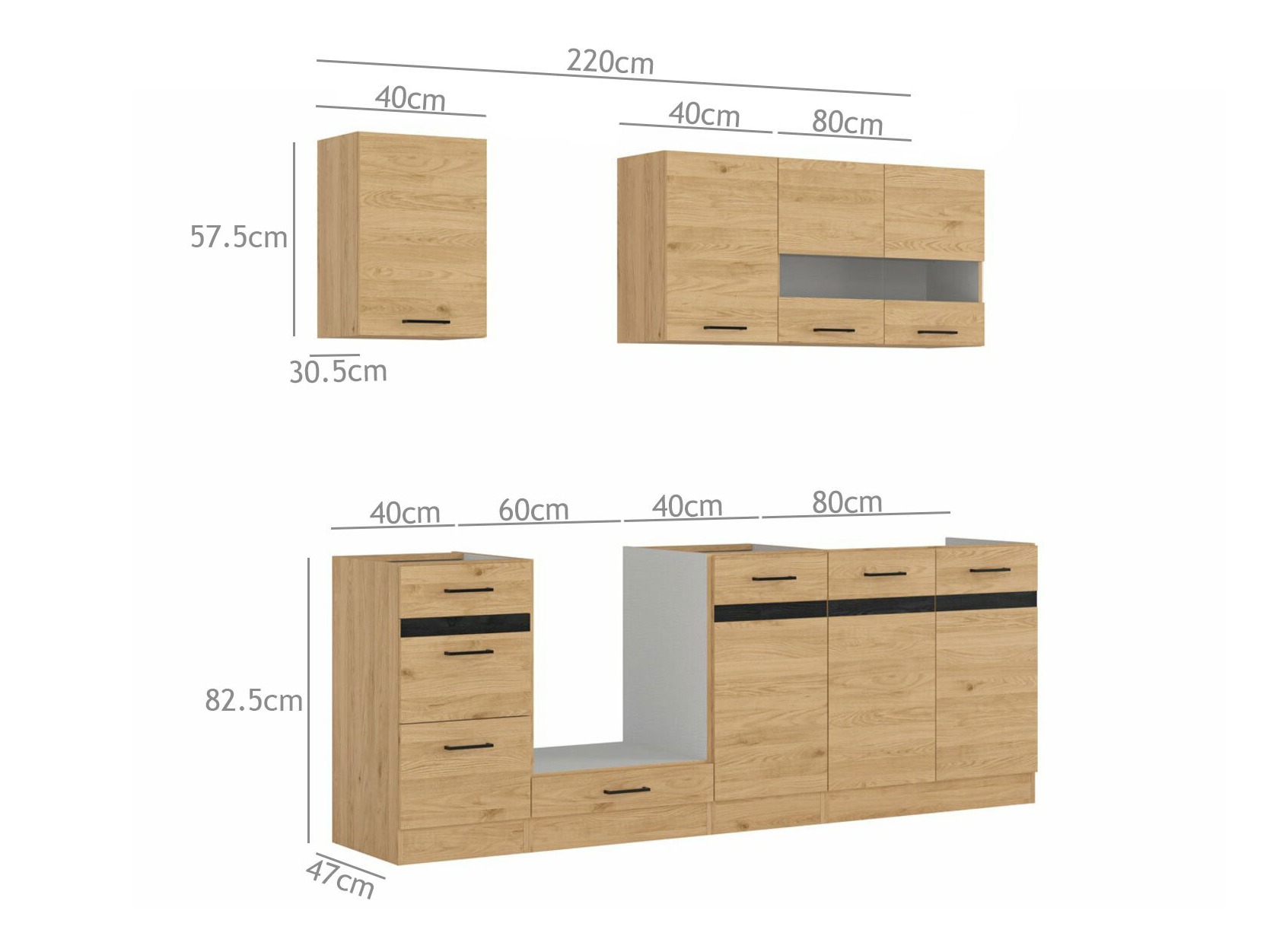 Modulaire keukenset Berna 121