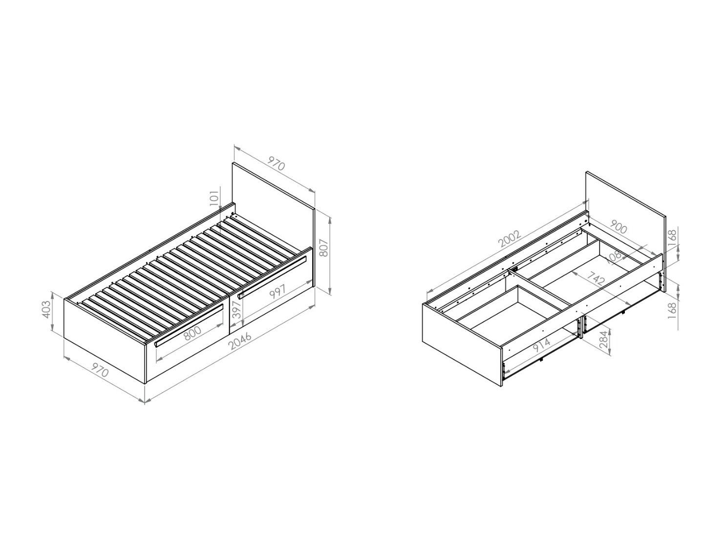 Bed Tivruve 111