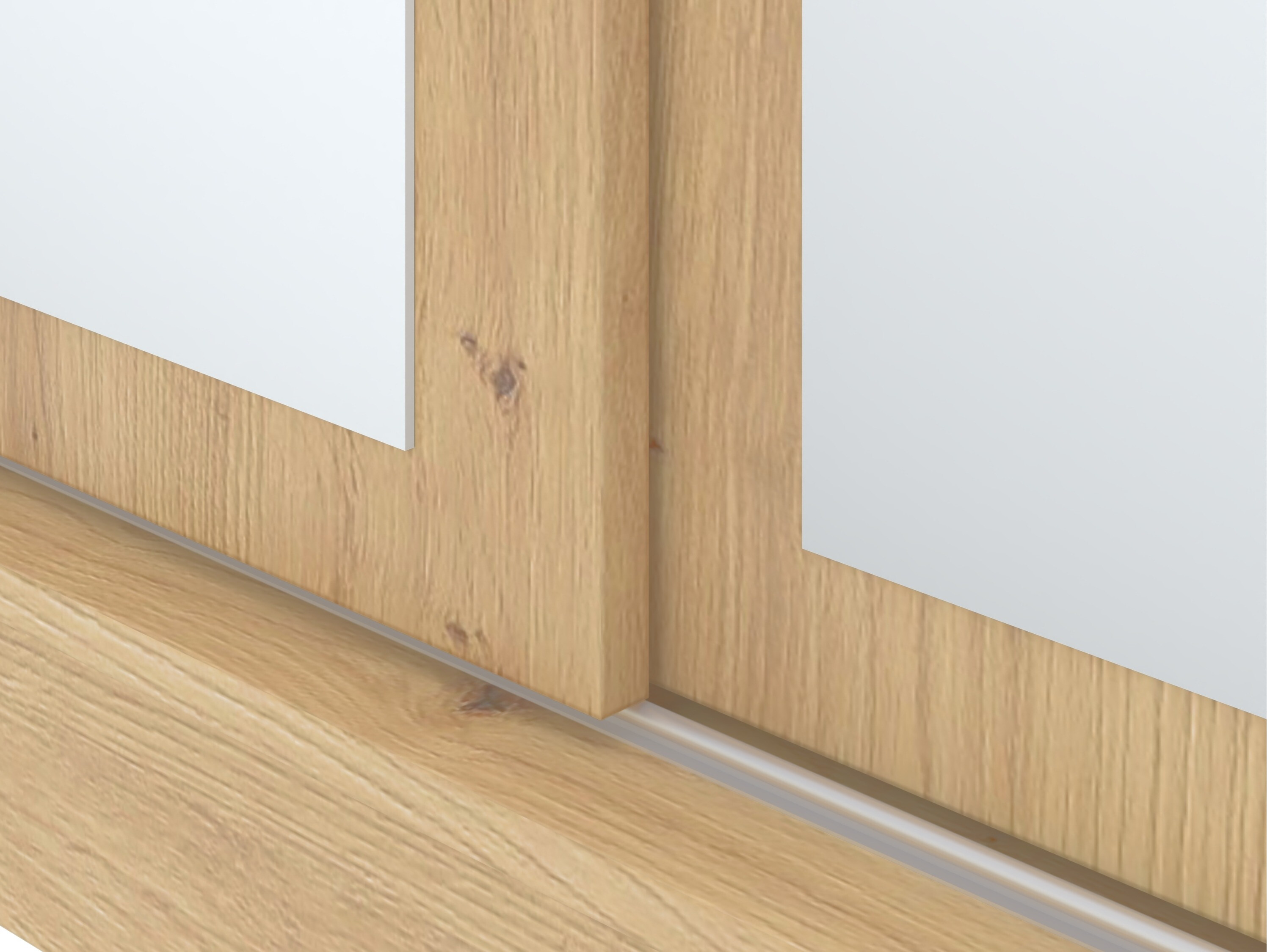 Kledingkast Bristol 243 (Artisan eiken)