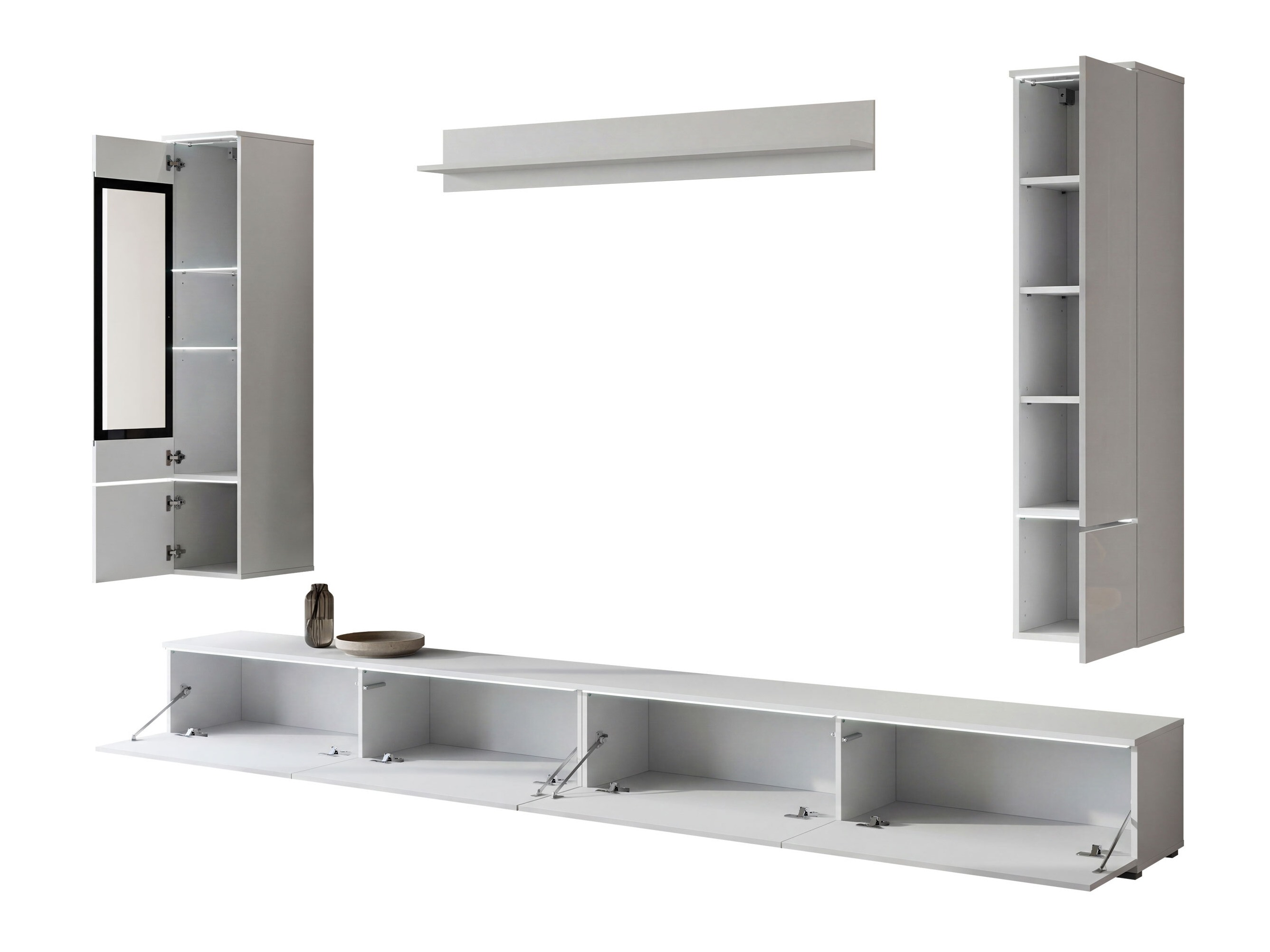 Woonkamerset Mirfivo 110 (Wotan eik)