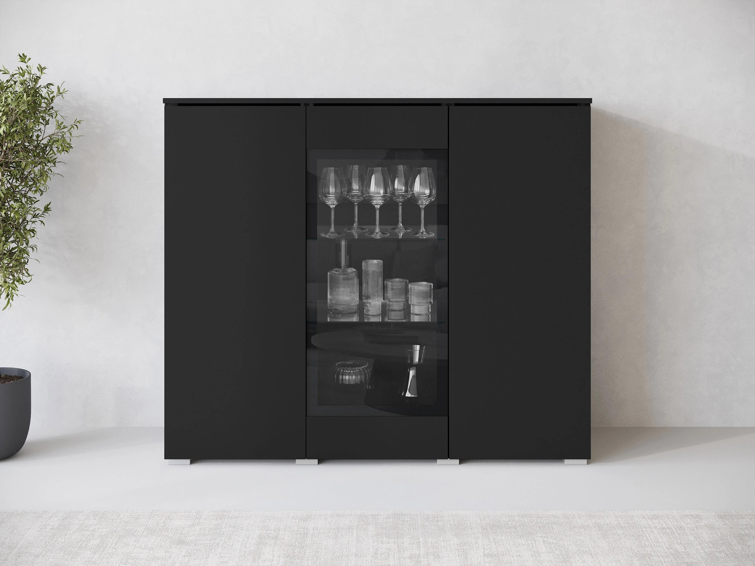 Dressoir Mirfivo 103 (Grafiet)