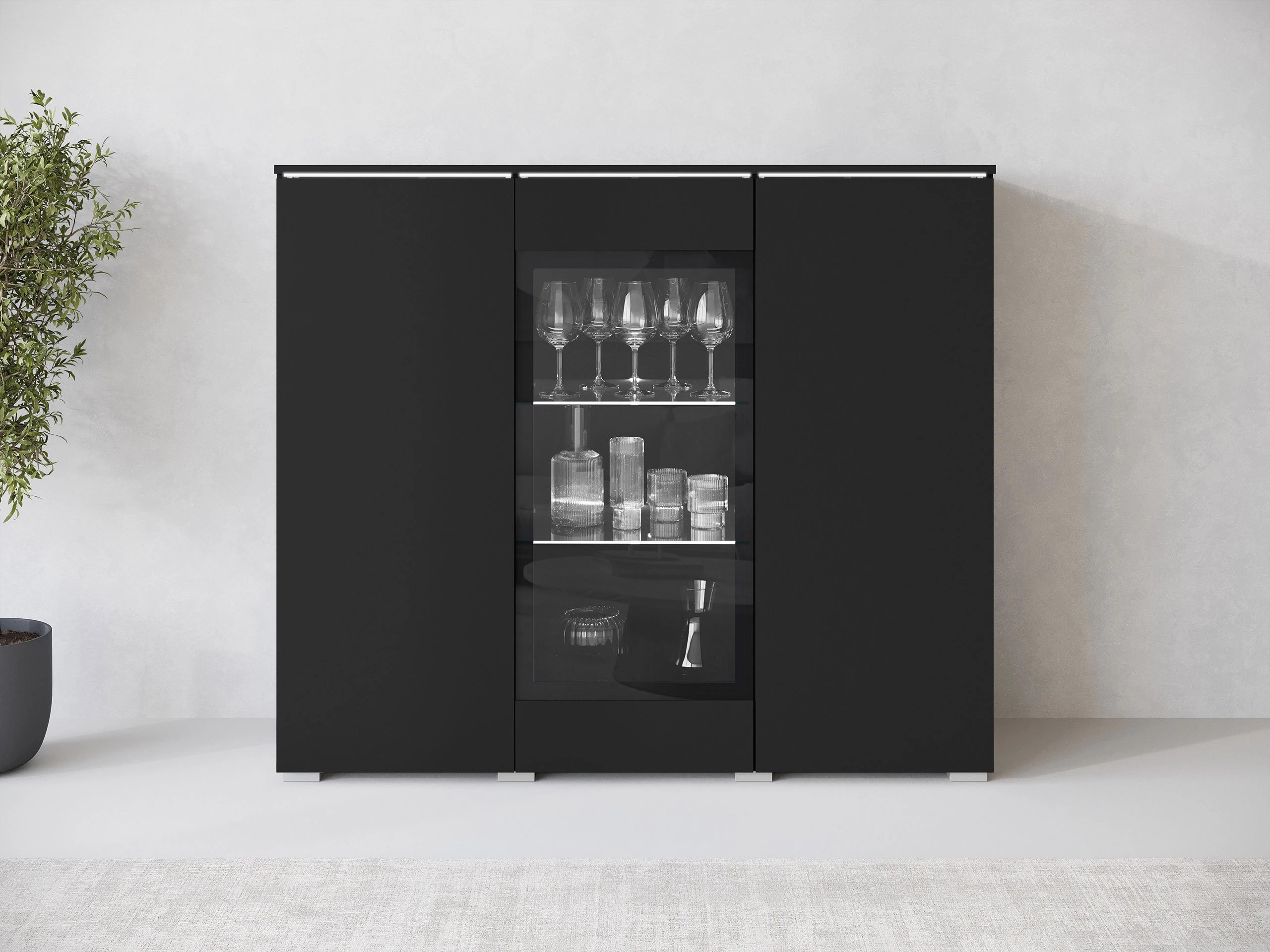 Dressoir Mirfivo 103 (Grafiet)