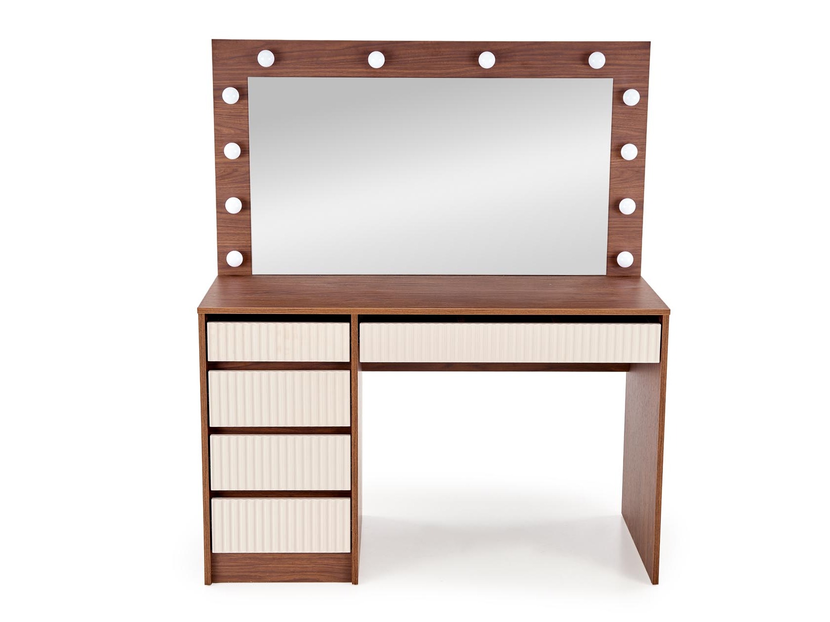 Kaptafel Houston Gaudium I (Kasjmier + Notenhout)