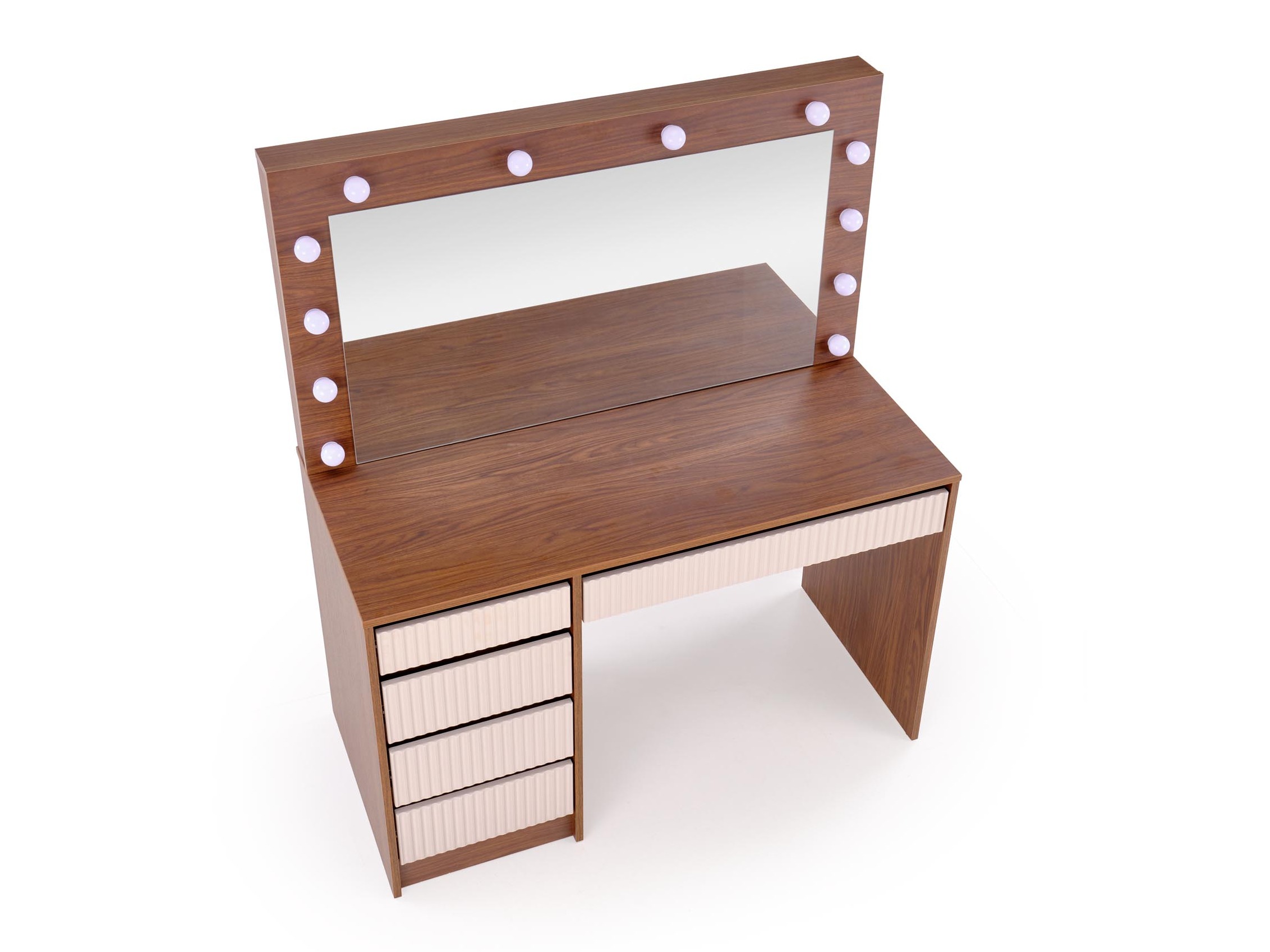 Kaptafel Houston Gaudium I (Kasjmier + Notenhout)