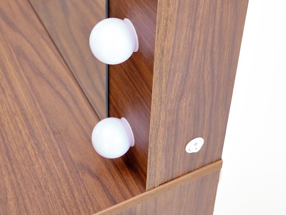 Kaptafel Houston Gaudium I (Kasjmier + Notenhout)