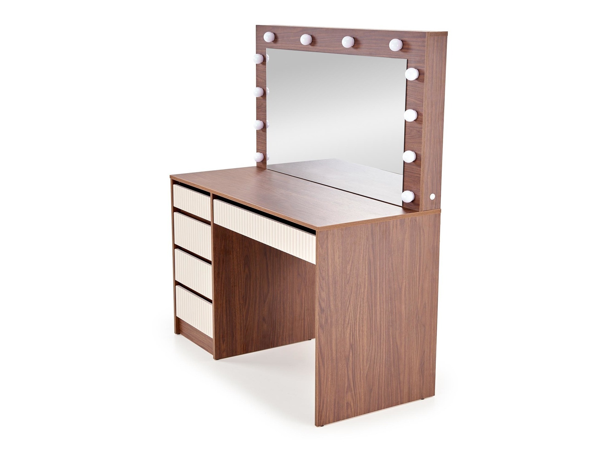 Kaptafel Houston Gaudium I (Kasjmier + Notenhout)