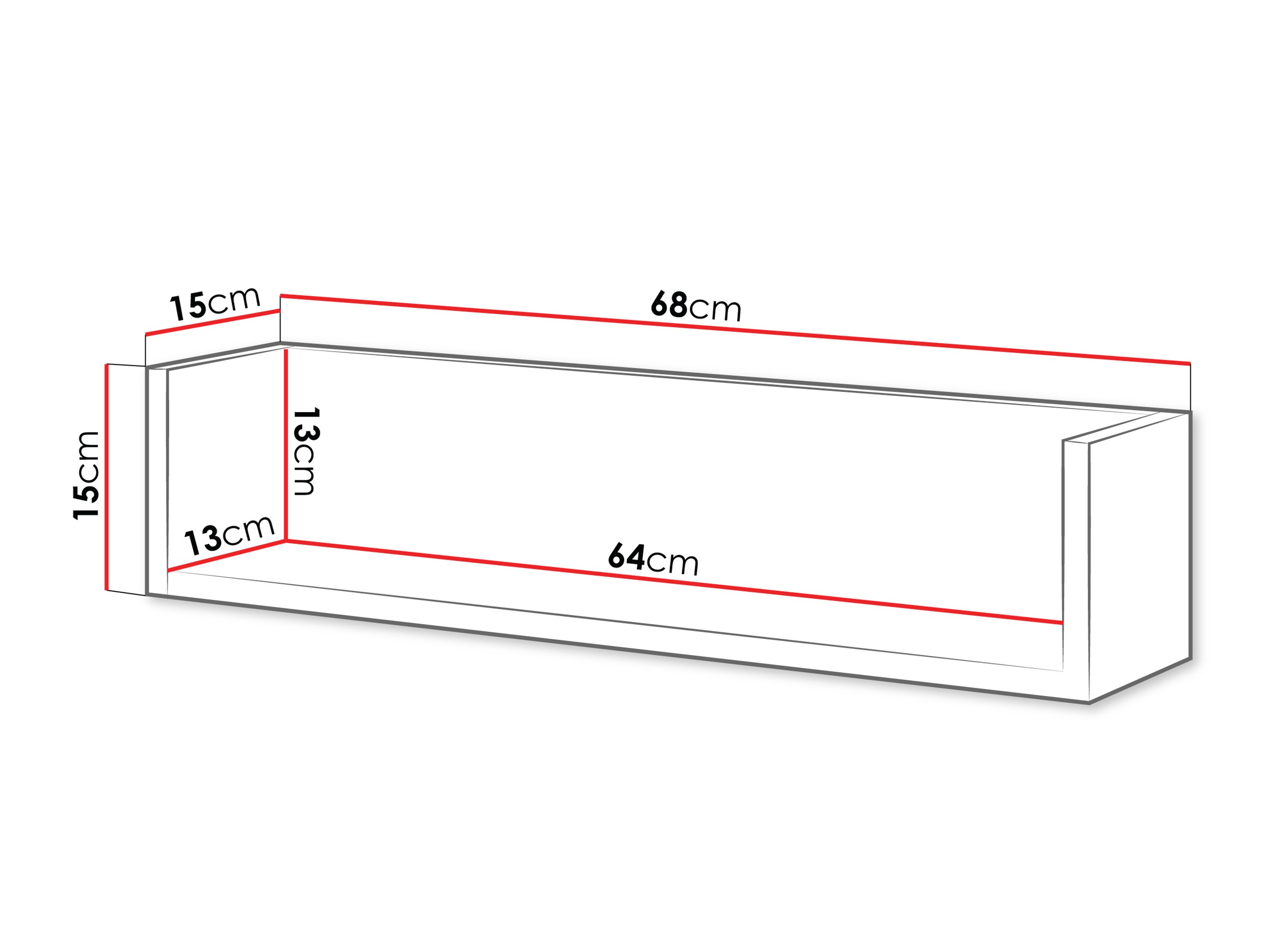 Wandplank Talsou 103