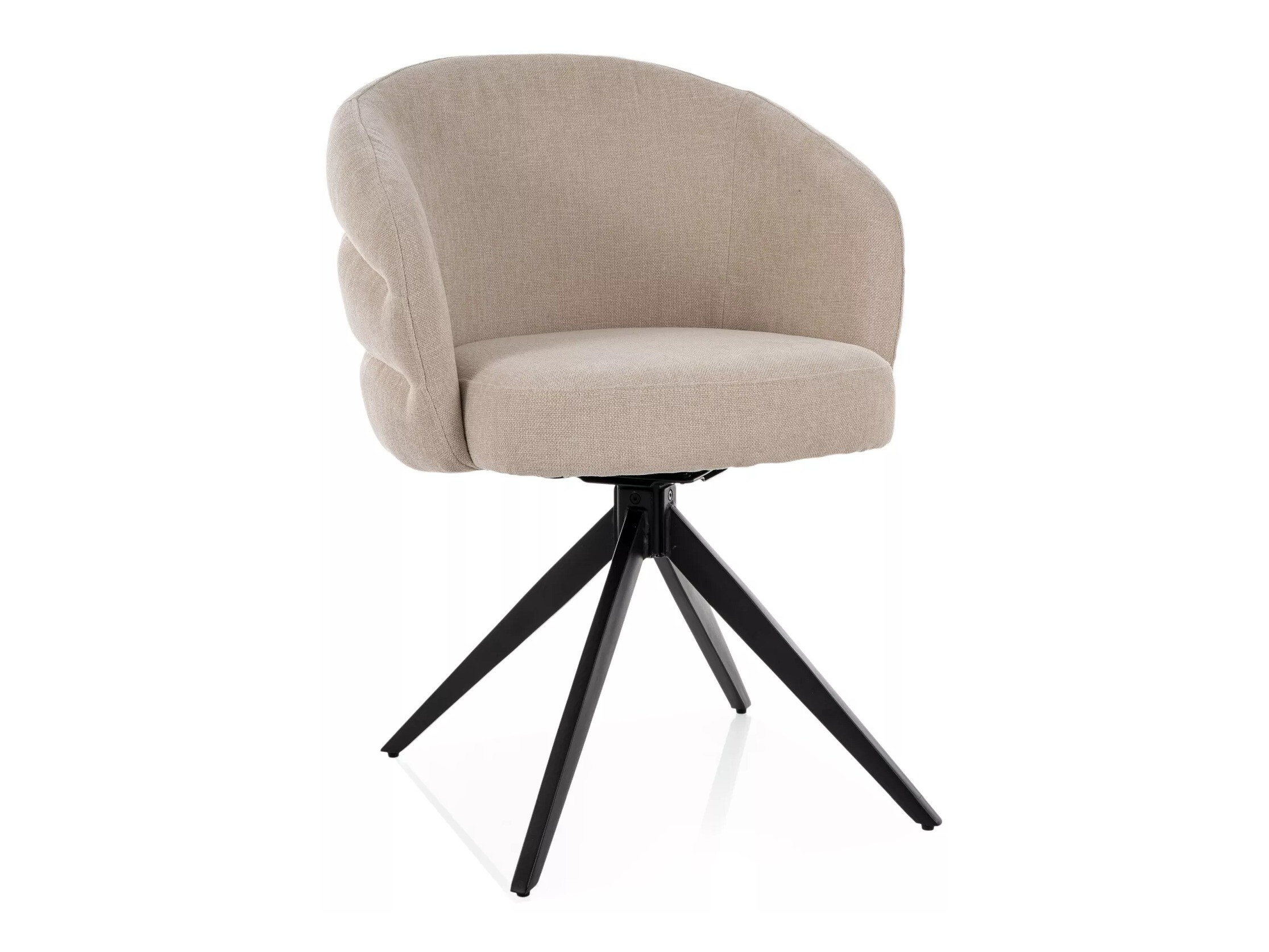 Stoel Detroit 953 (Licht beige + Zwart)