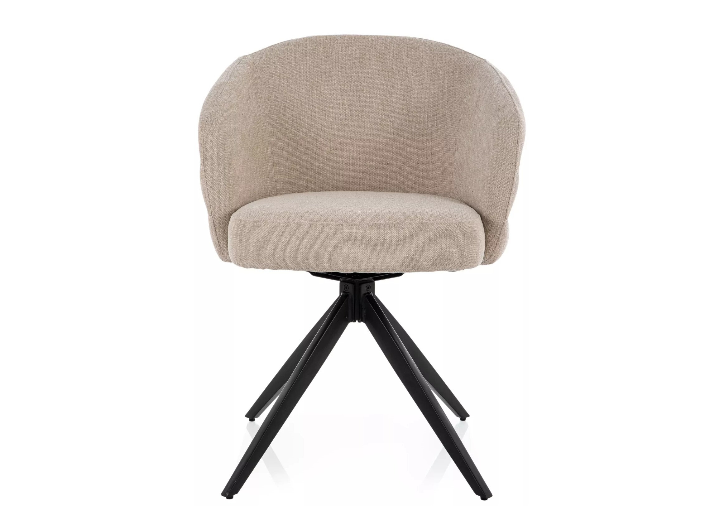 Stoel Detroit 953 (Licht beige + Zwart)