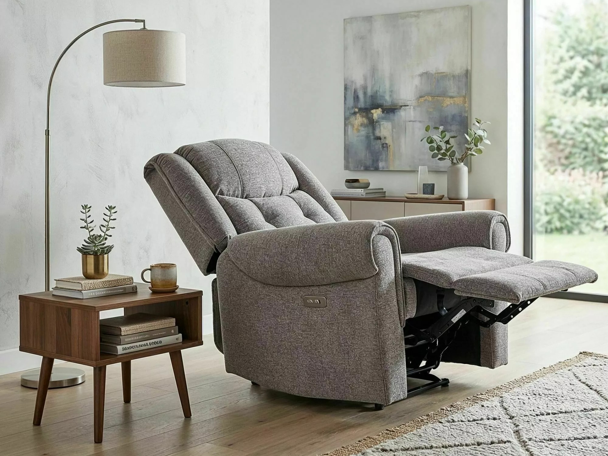 Relaxfauteuil Detroit 966 (Raven 07)