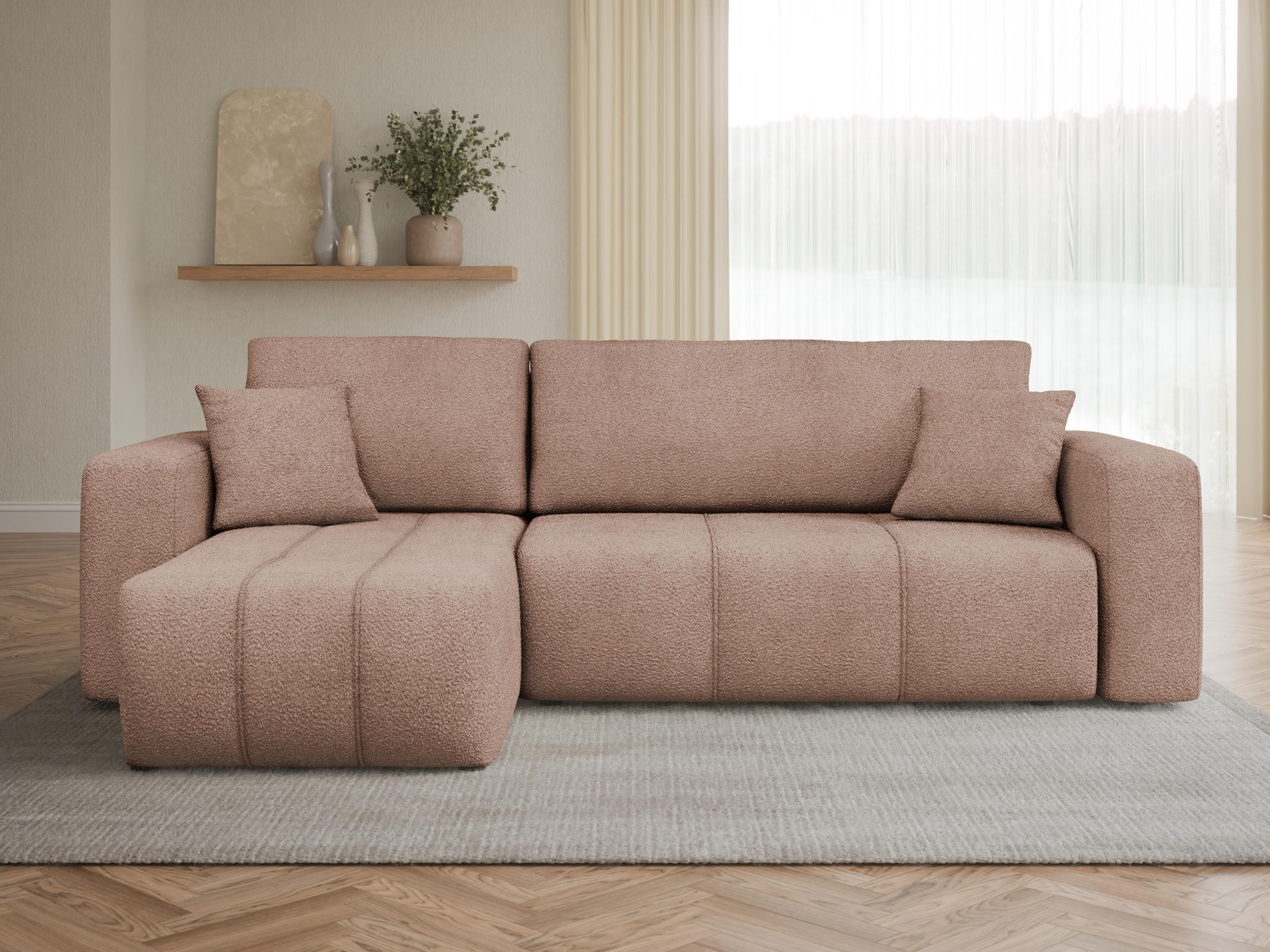 Hoekbank Comfivo Laurus (Coral 45)