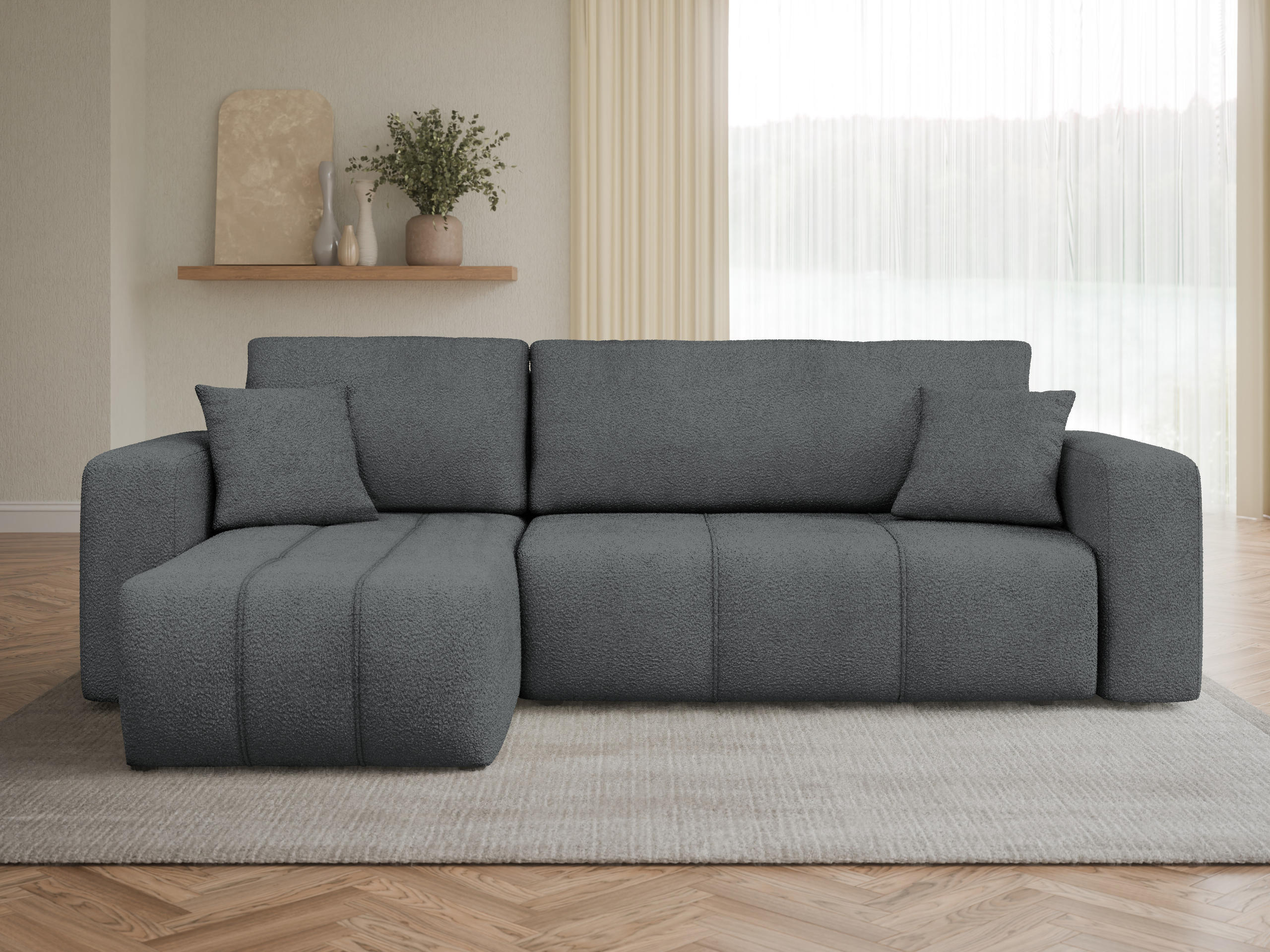 Hoekbank Comfivo Laurus (Coral 80)
