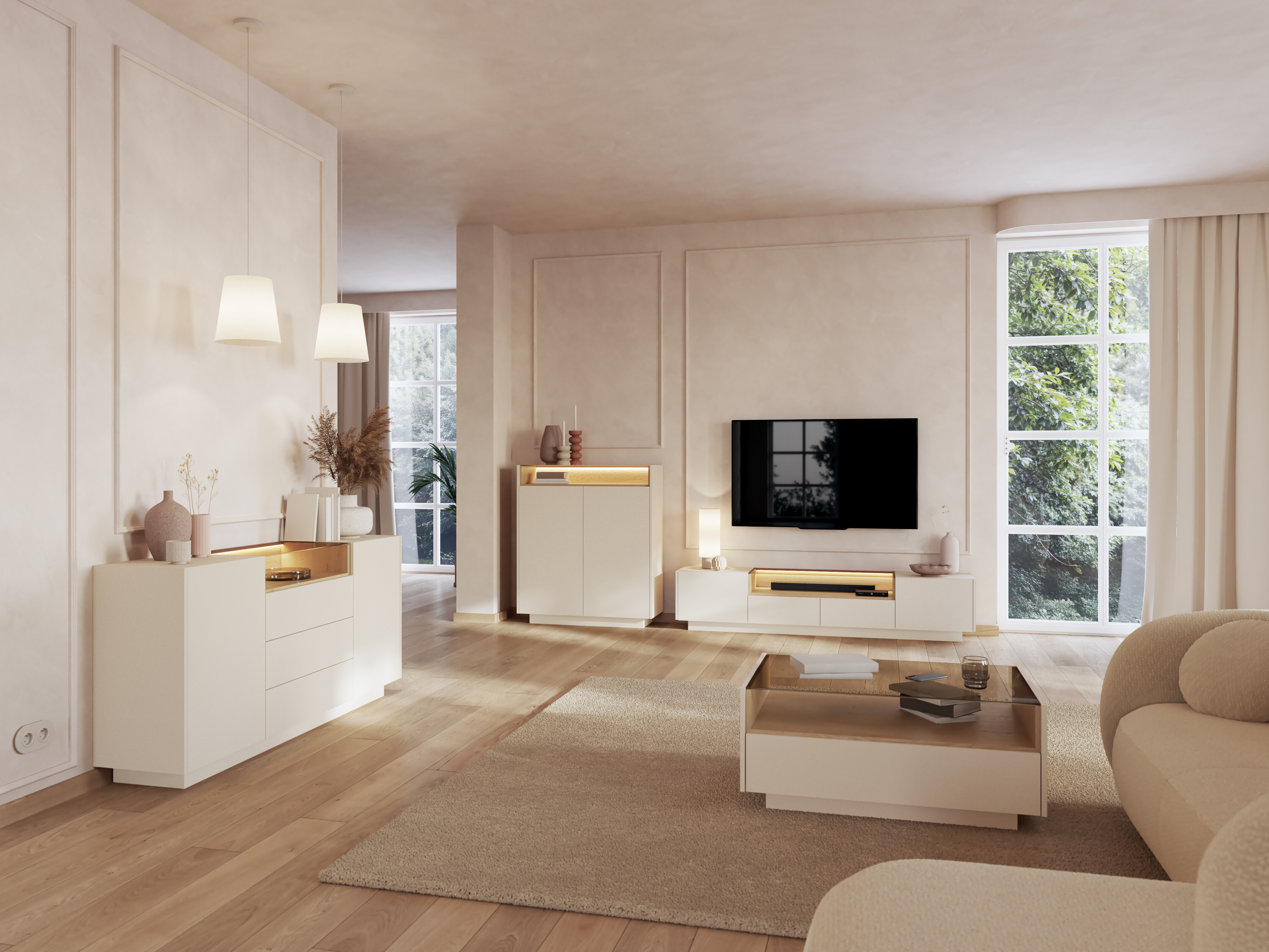 Dressoir Salmeli 106 (Beige)