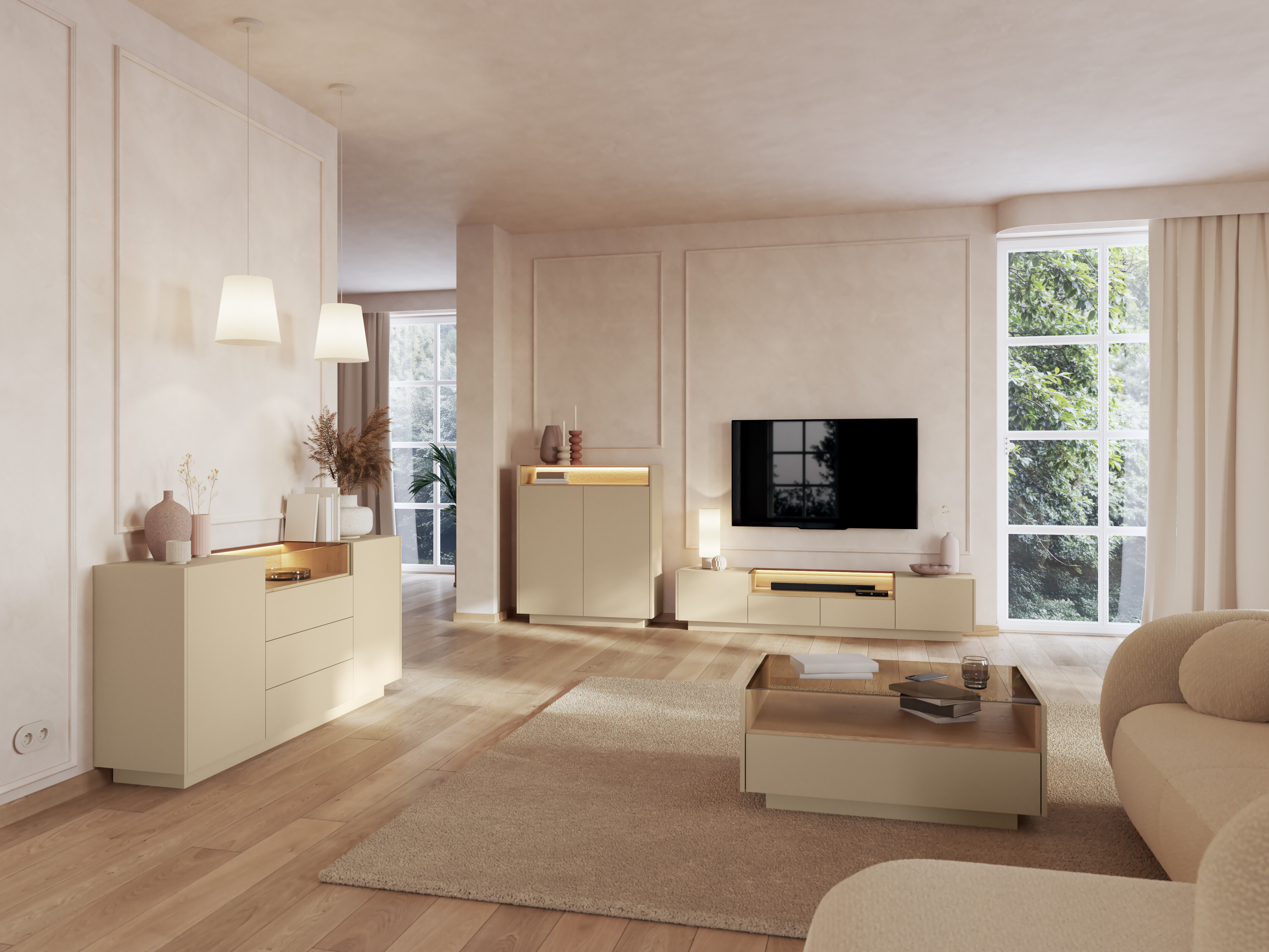 Dressoir Salmeli 106 (Cappuccino)