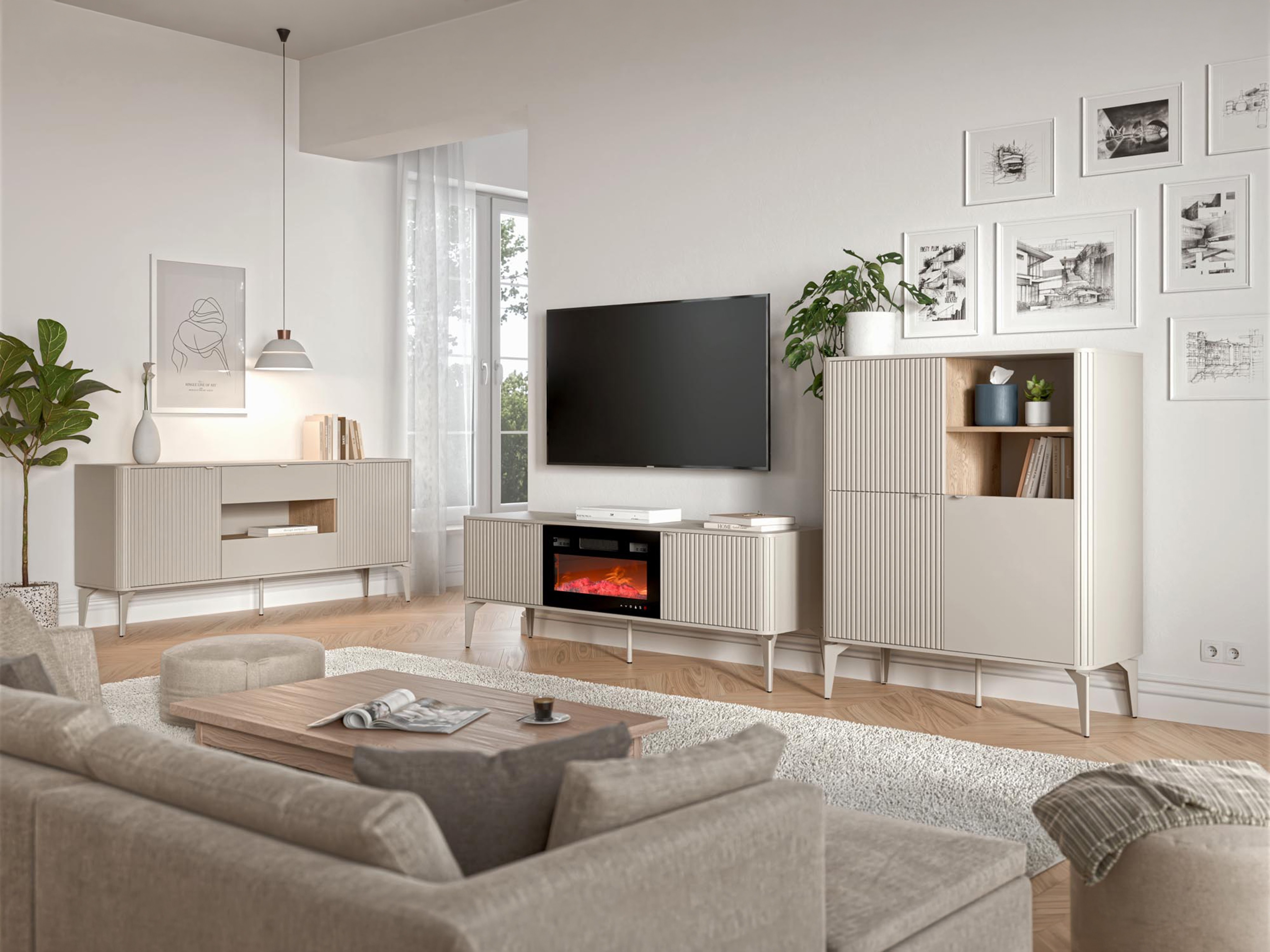TV-meubel Etcamo 101