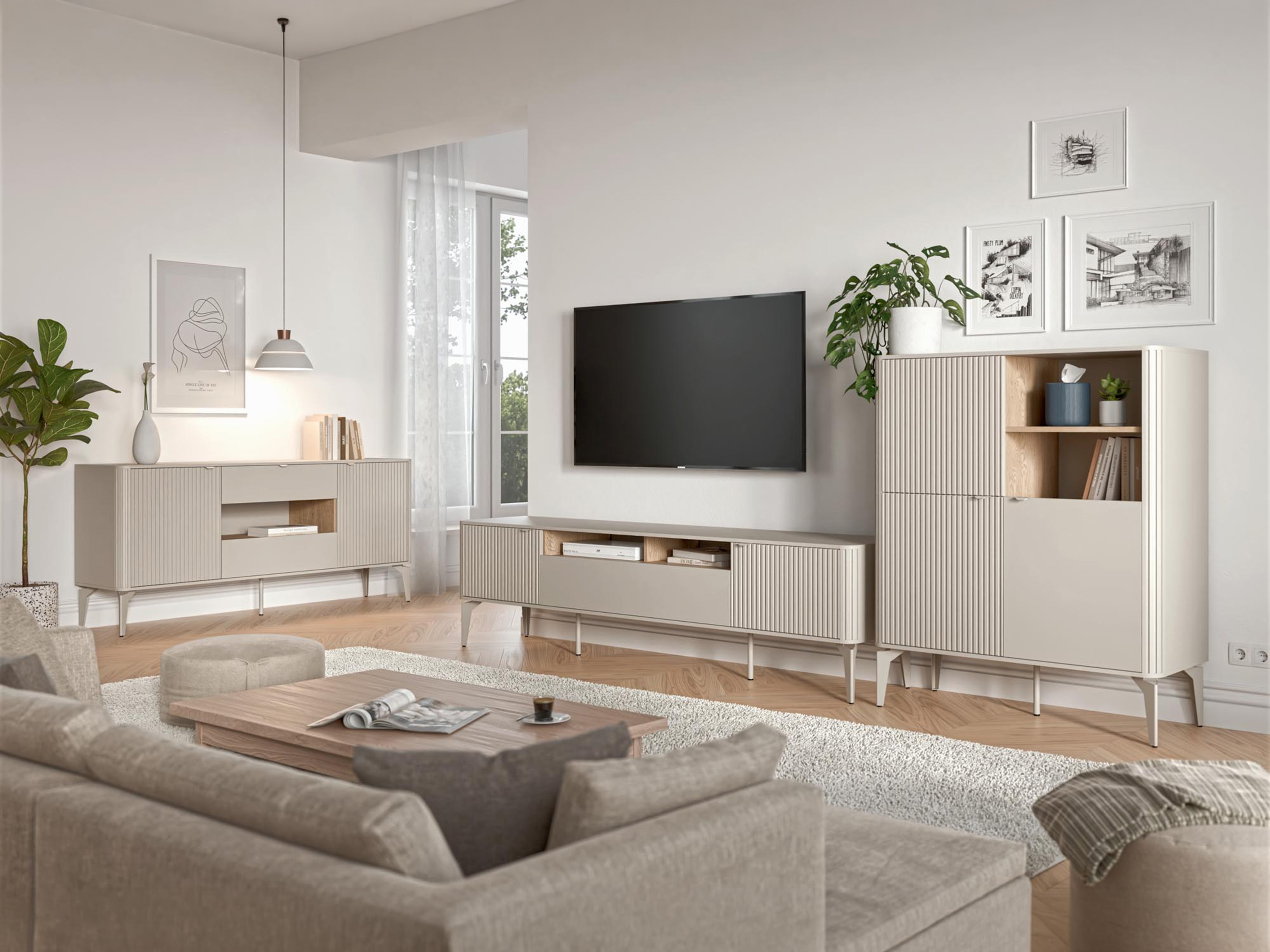 TV-meubel Etcamo 102