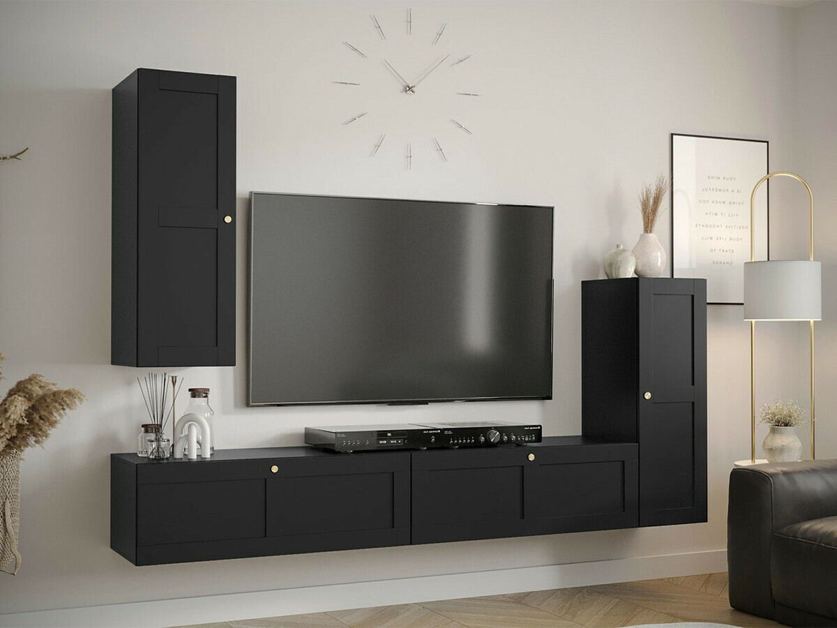 Wandkast Artifar (Zwart)