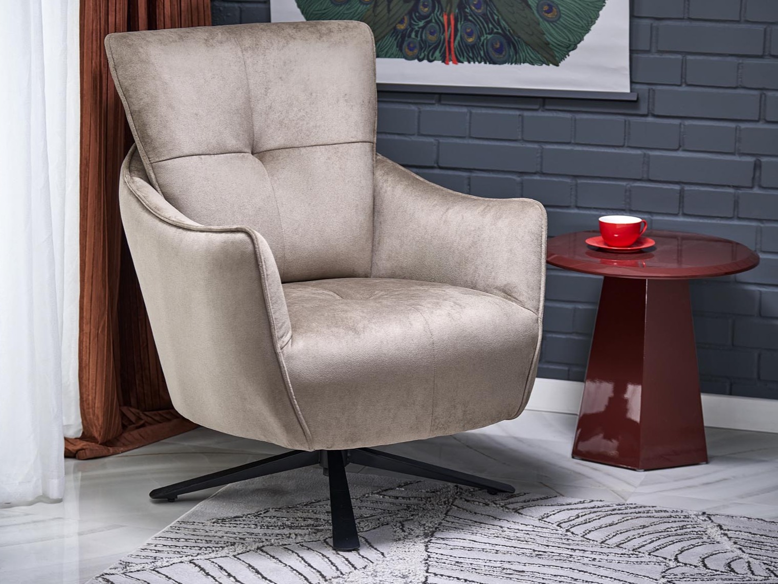 Fauteuil Houston 1928 (Cappuccino)