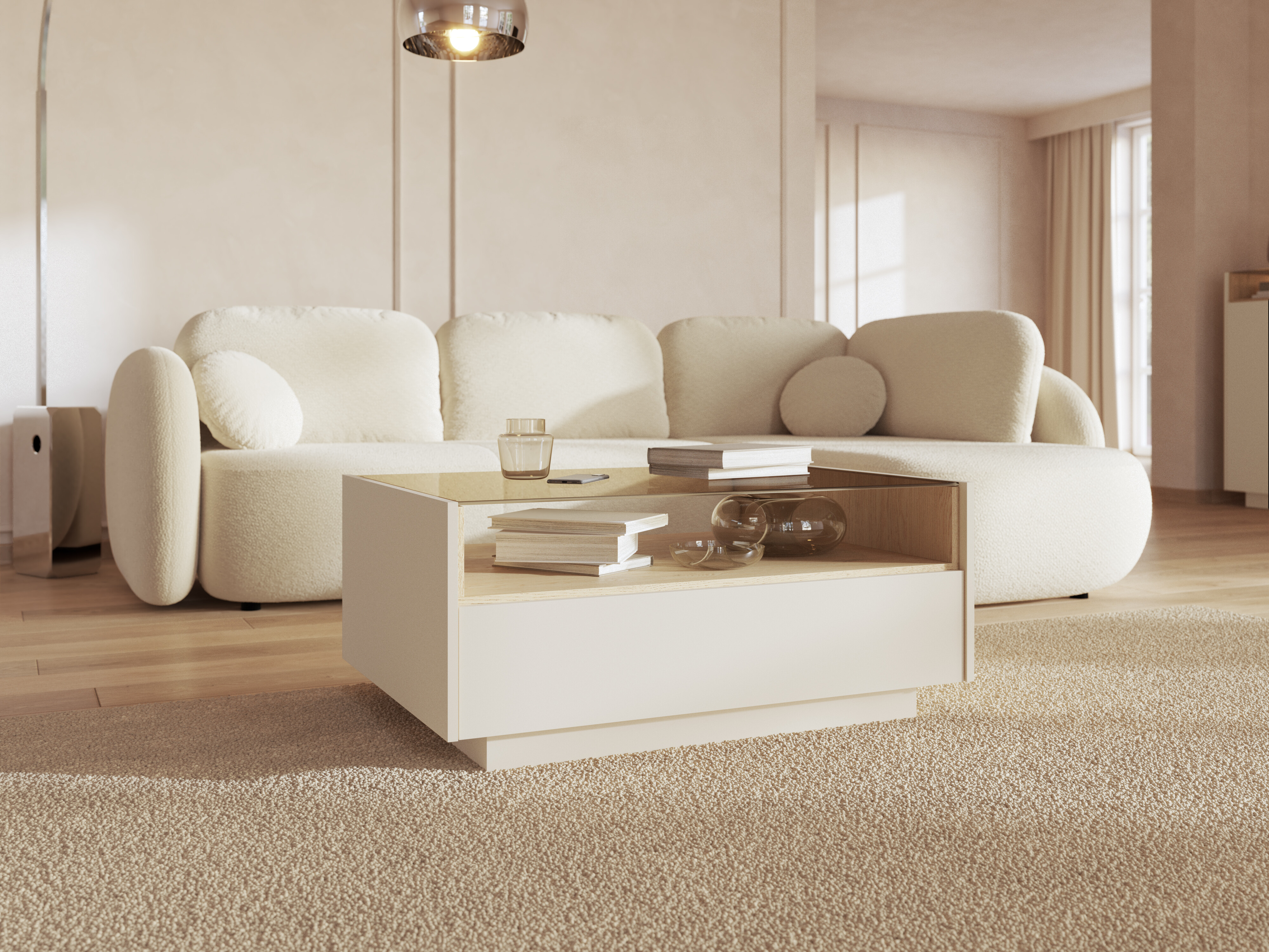 Salontafel Salmeli 103 (Beige)