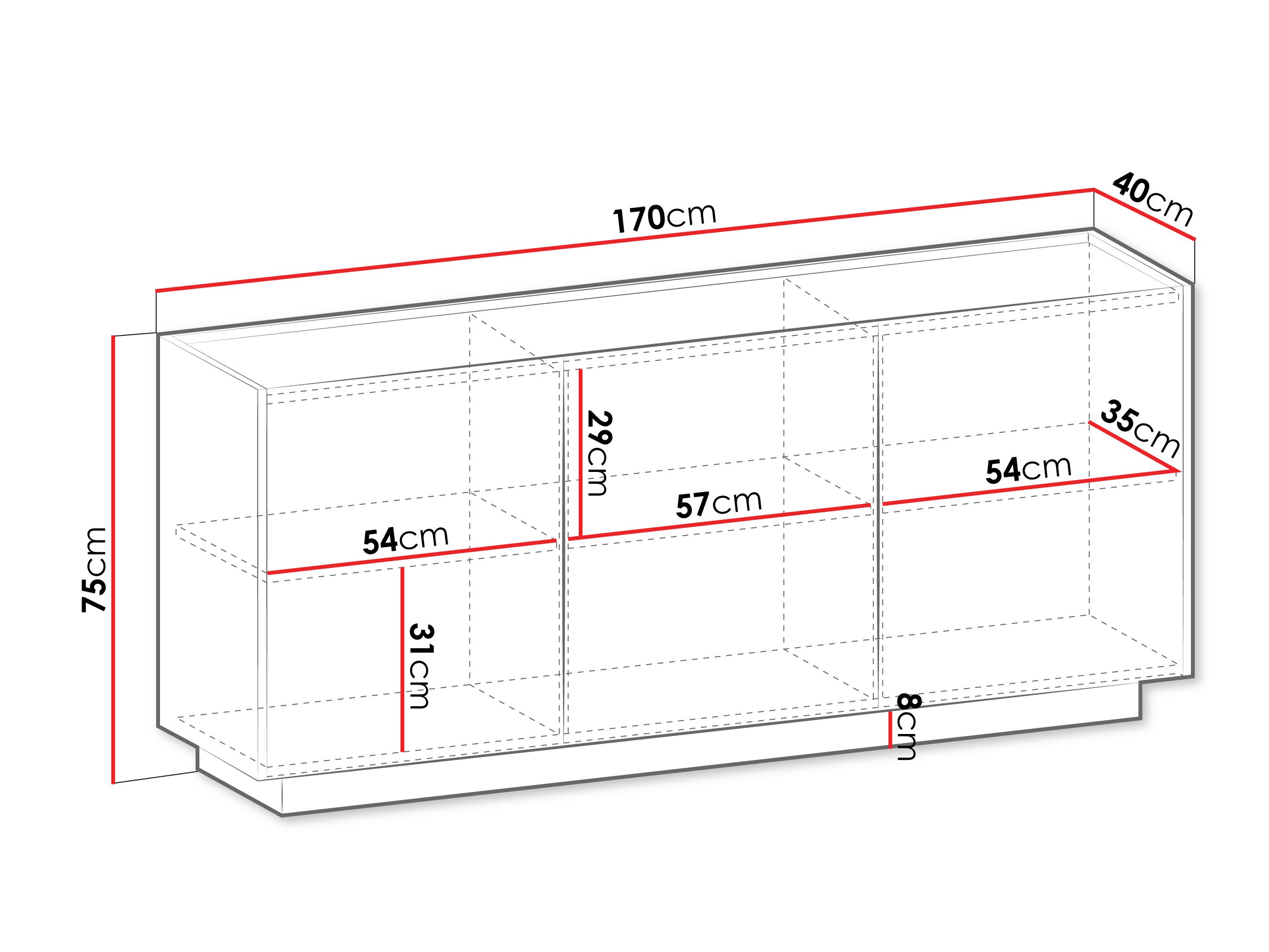 Dressoir Comfivo Enoetro 100