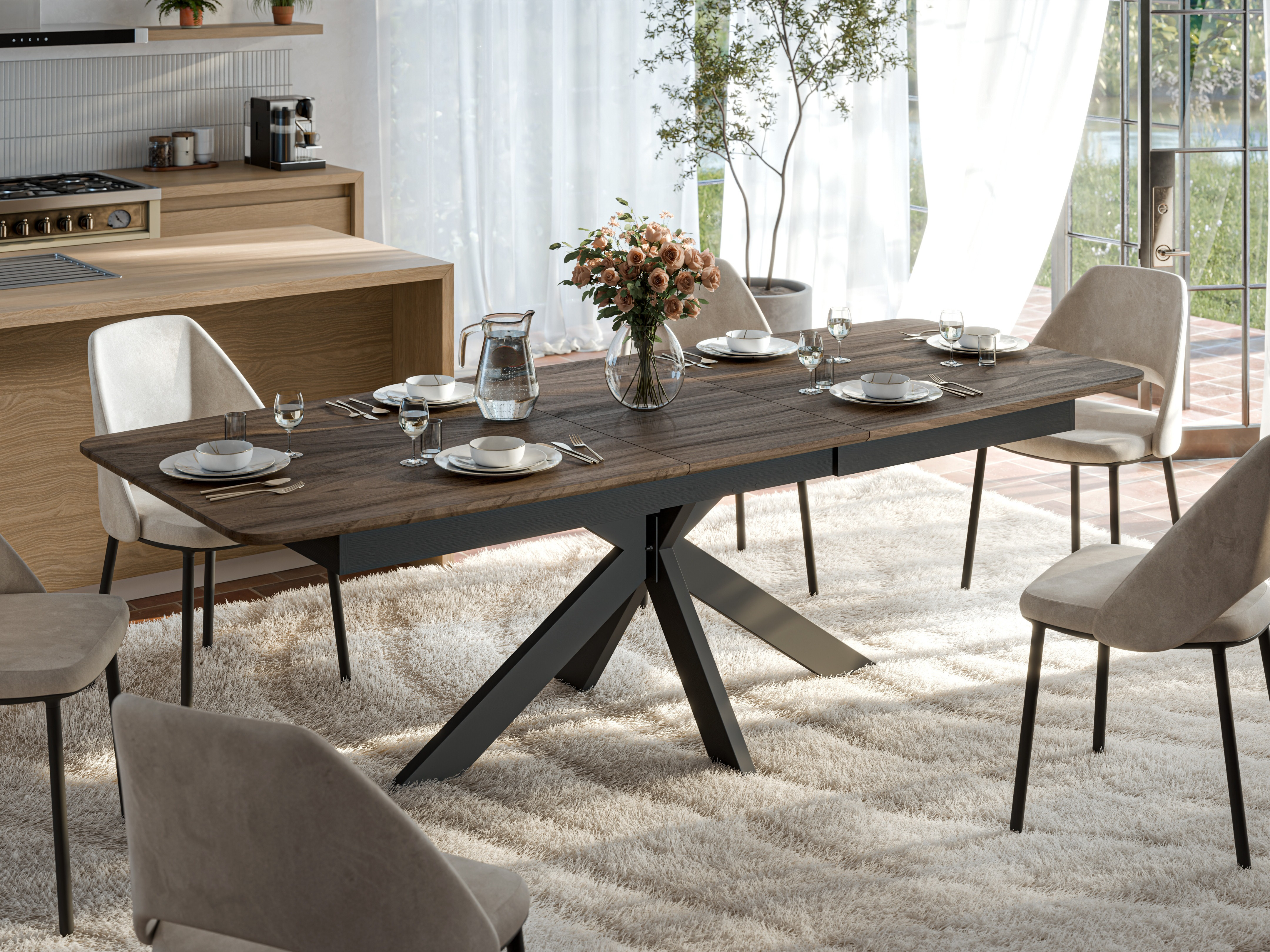 Tafel Ogden 176 (Notenhout)