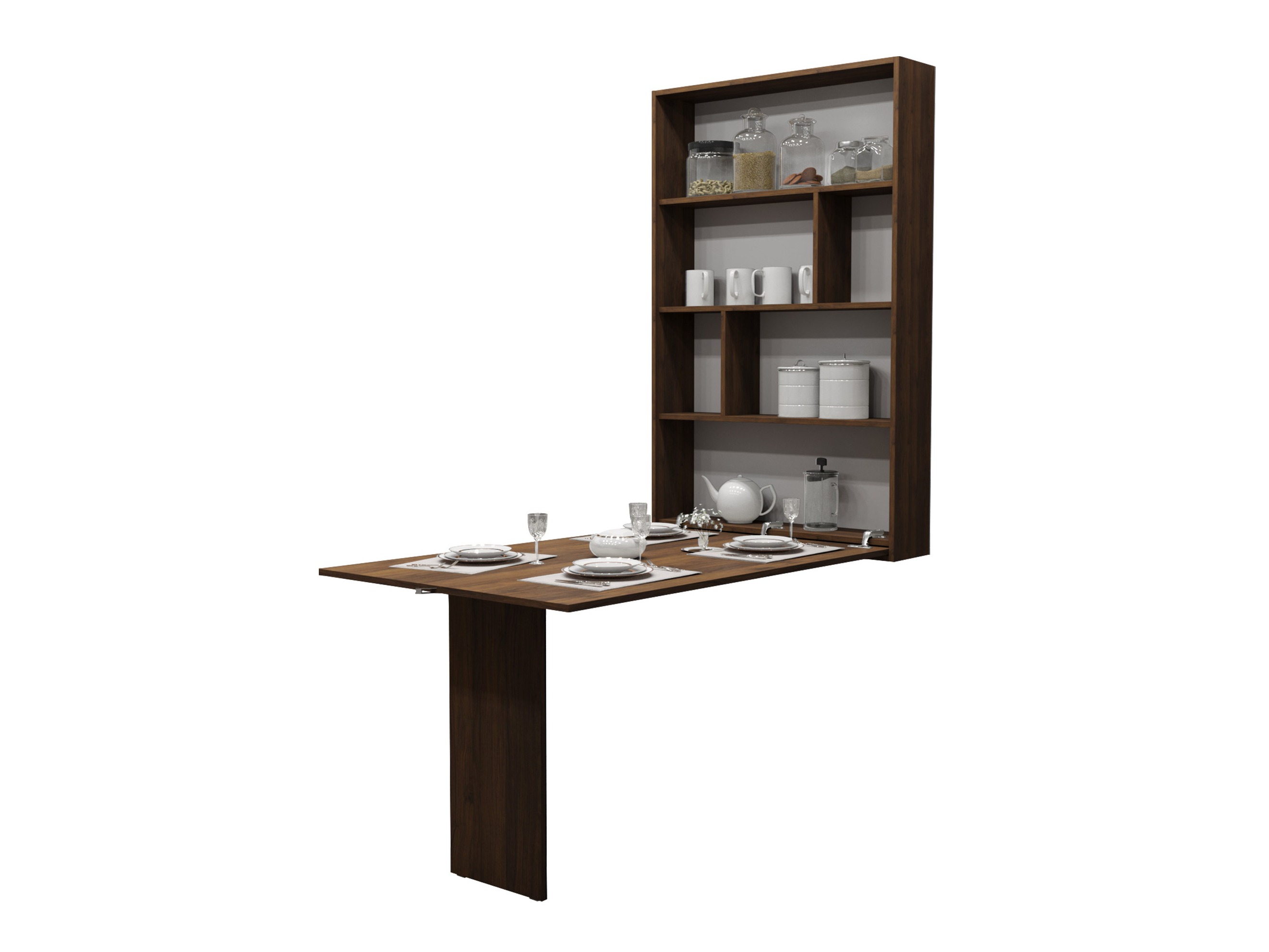 Inklapbare tafel Pinis III (Notenhout)